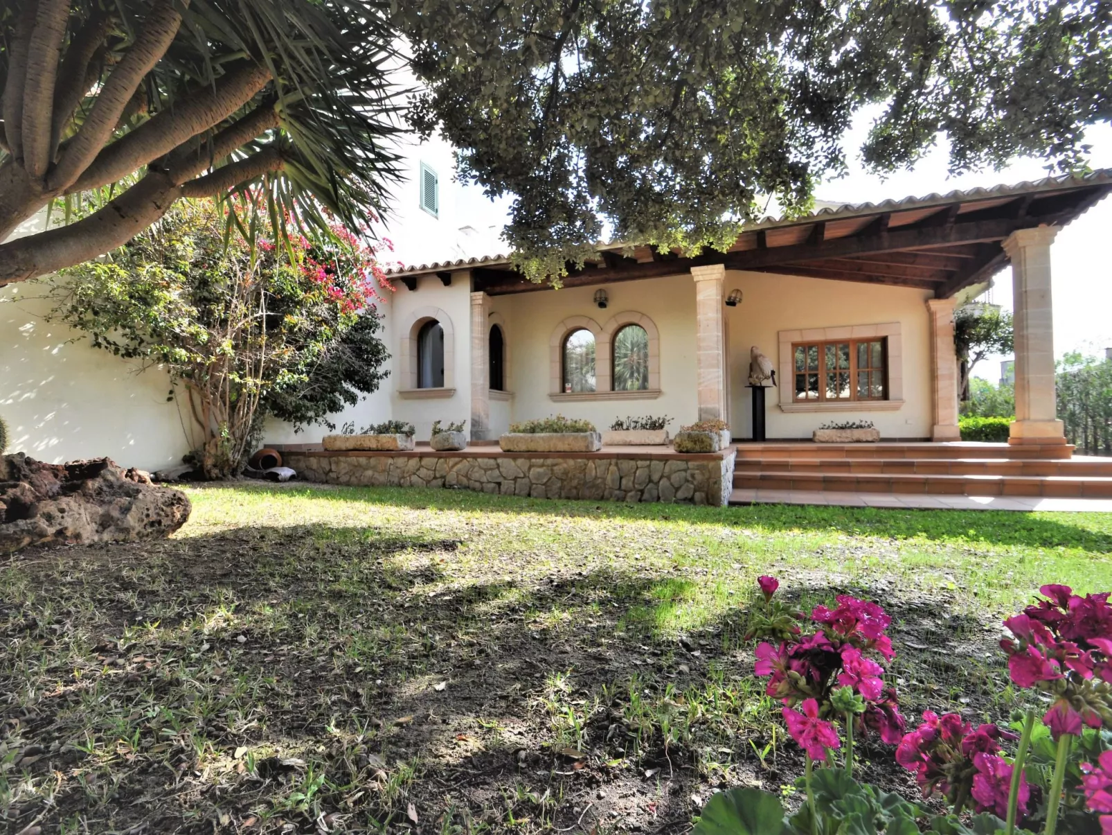 Finca CAN GUAL en Inca para 8 personas con piscina privada y vistas despejadas-