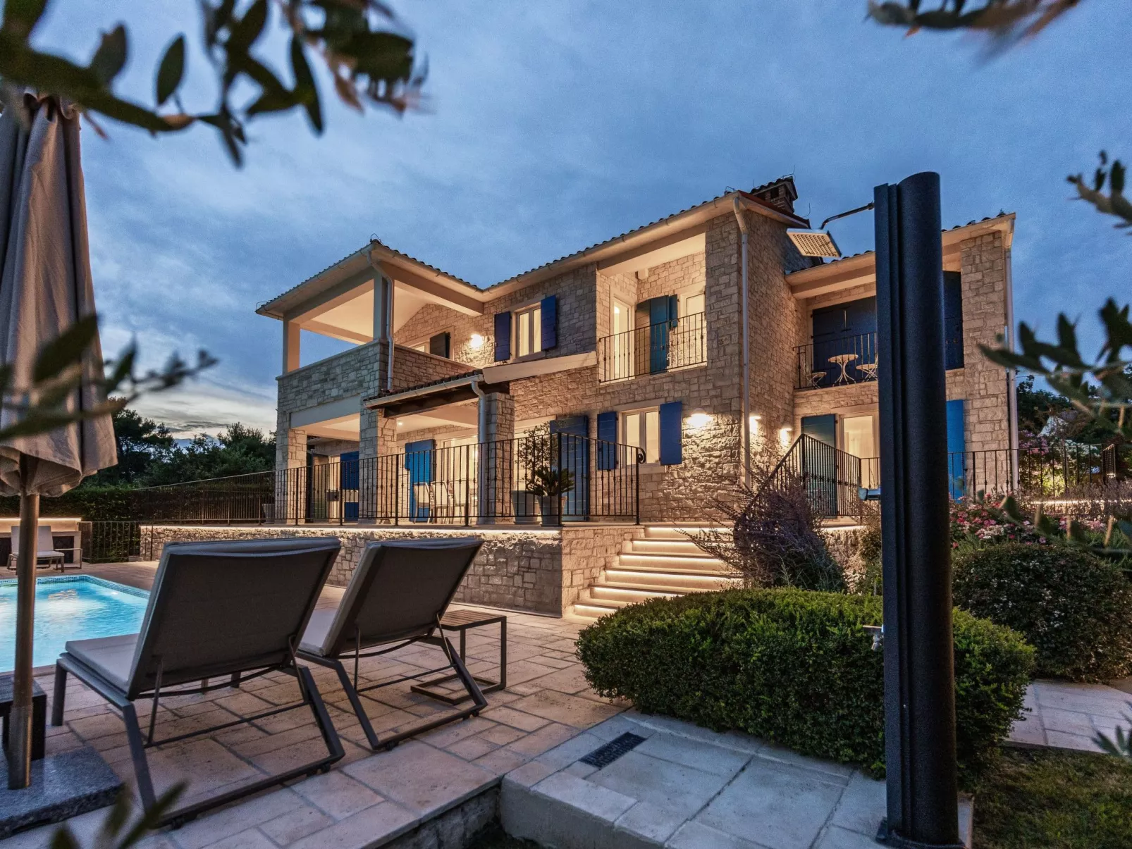 Romantische Villa mit Meerblick, Pool und Jacuzz