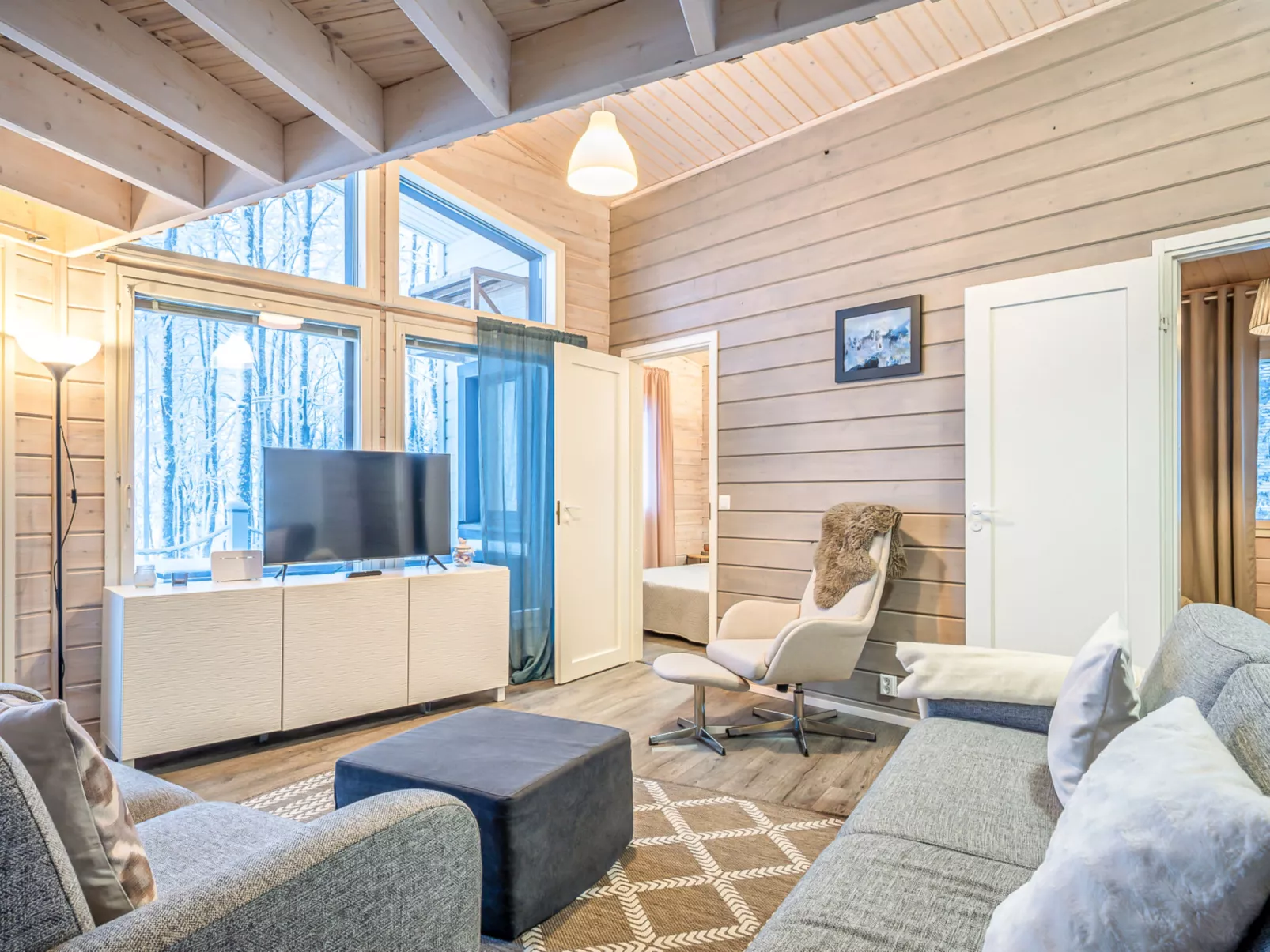 Villa rukan kesäniemi - Inside