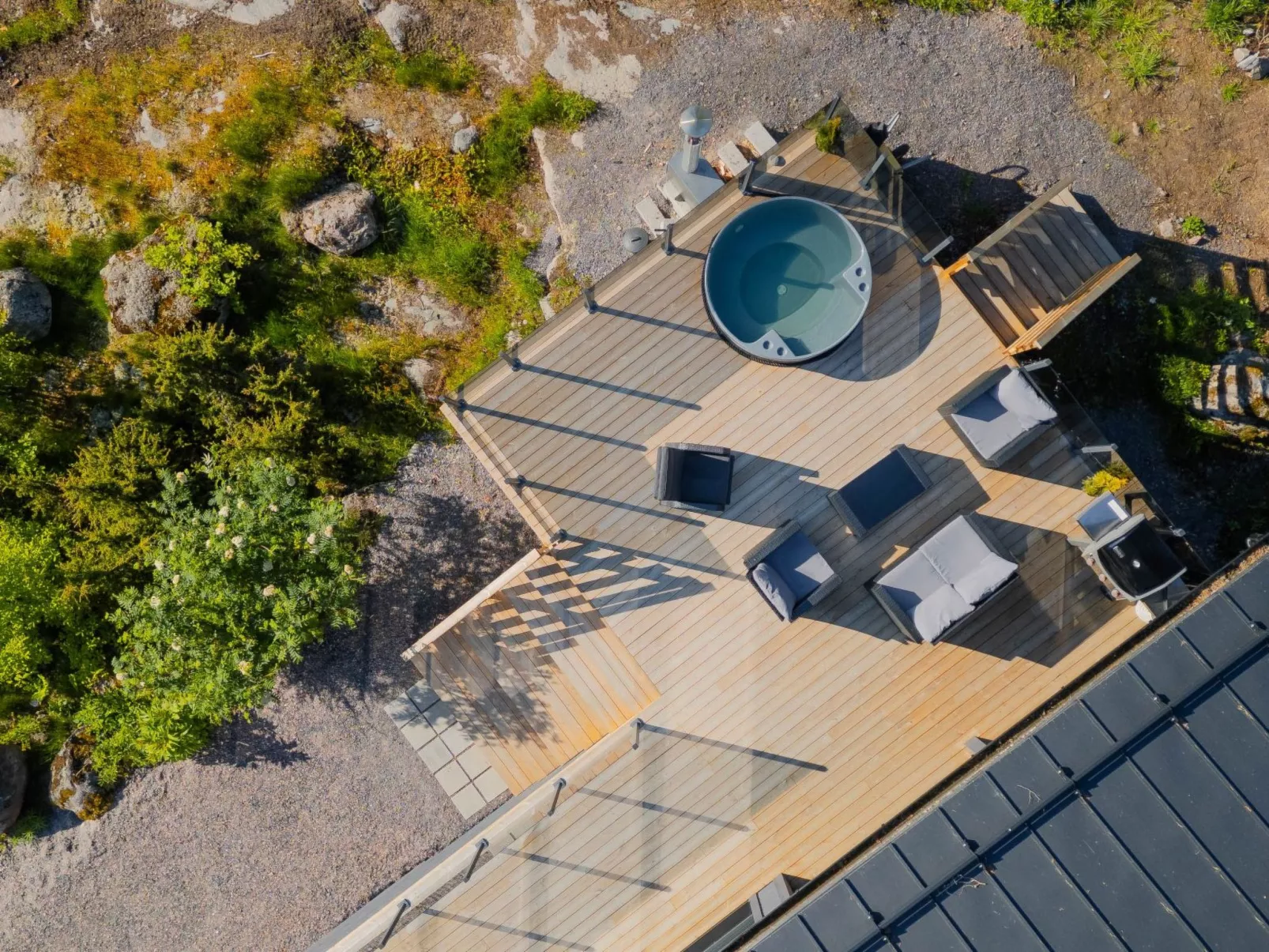 Sjöboda hill - Drinnen