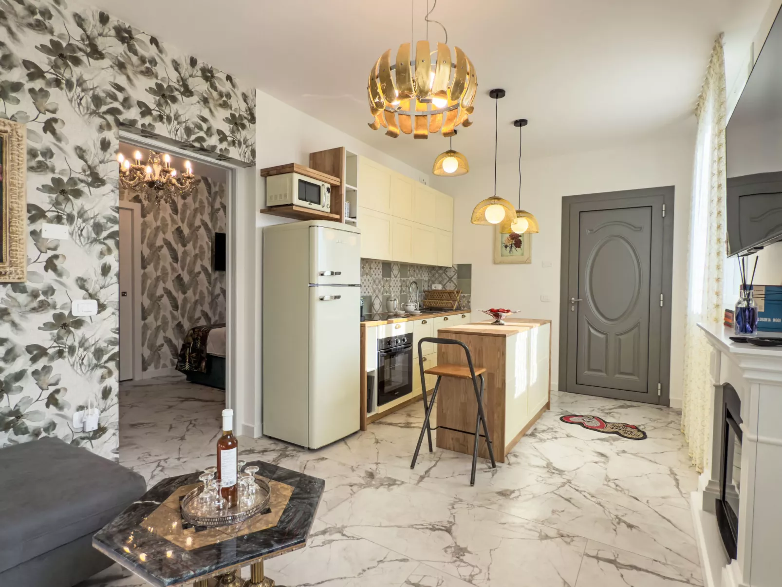 Tenuta "Villa Dalla Benetta" Pool - Wassermassage - Drinnen