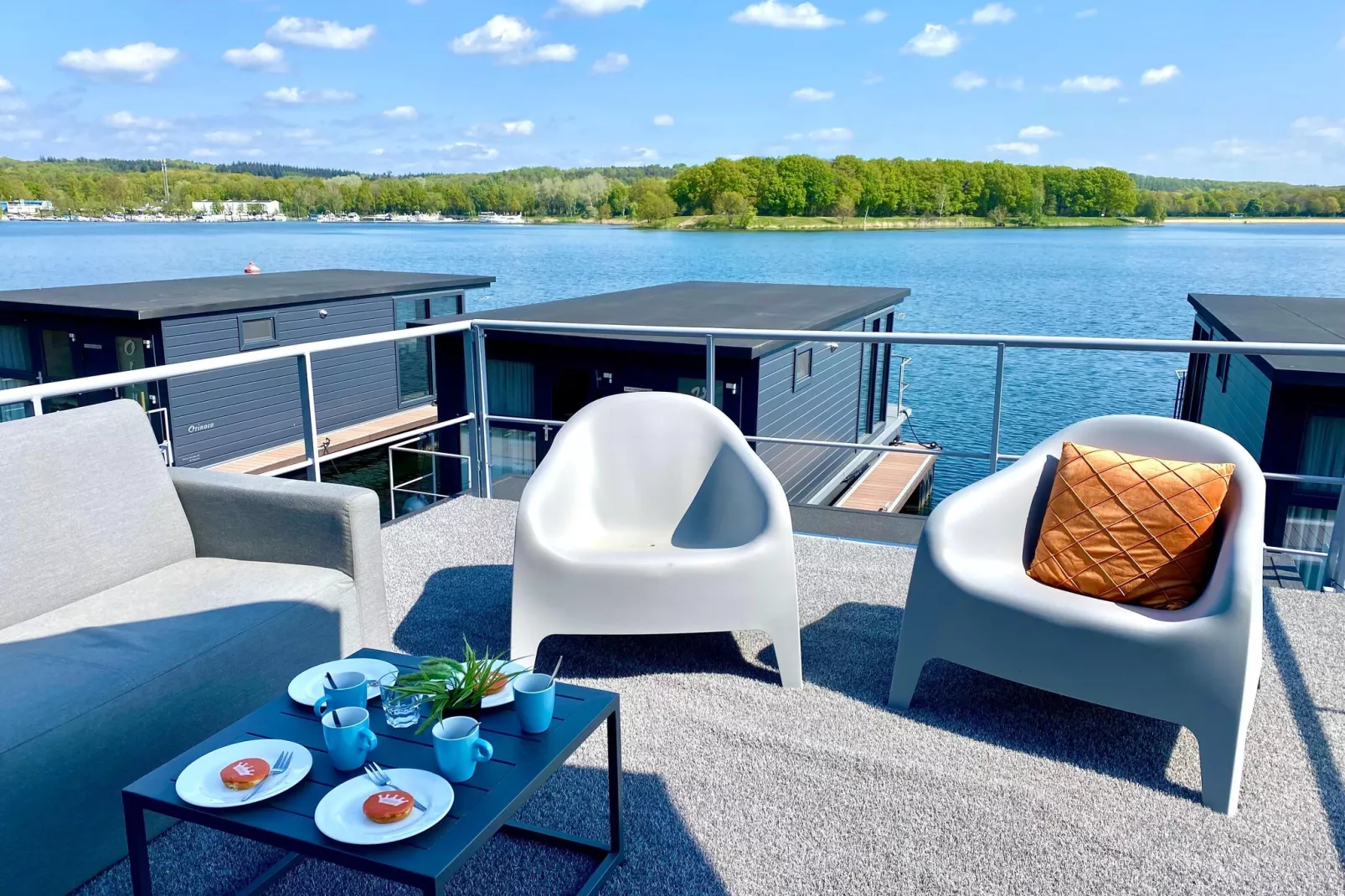 Houseboat Marina Mookerplas 2-Balcon-terrasse
