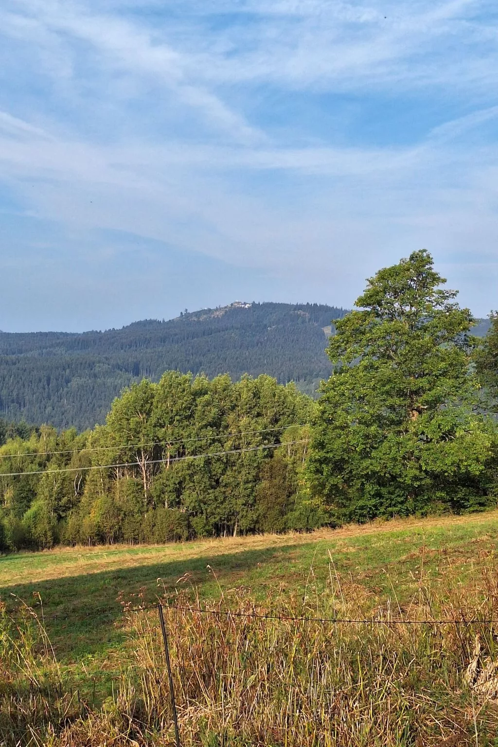 Gästezimmer mit Blick auf die Berge