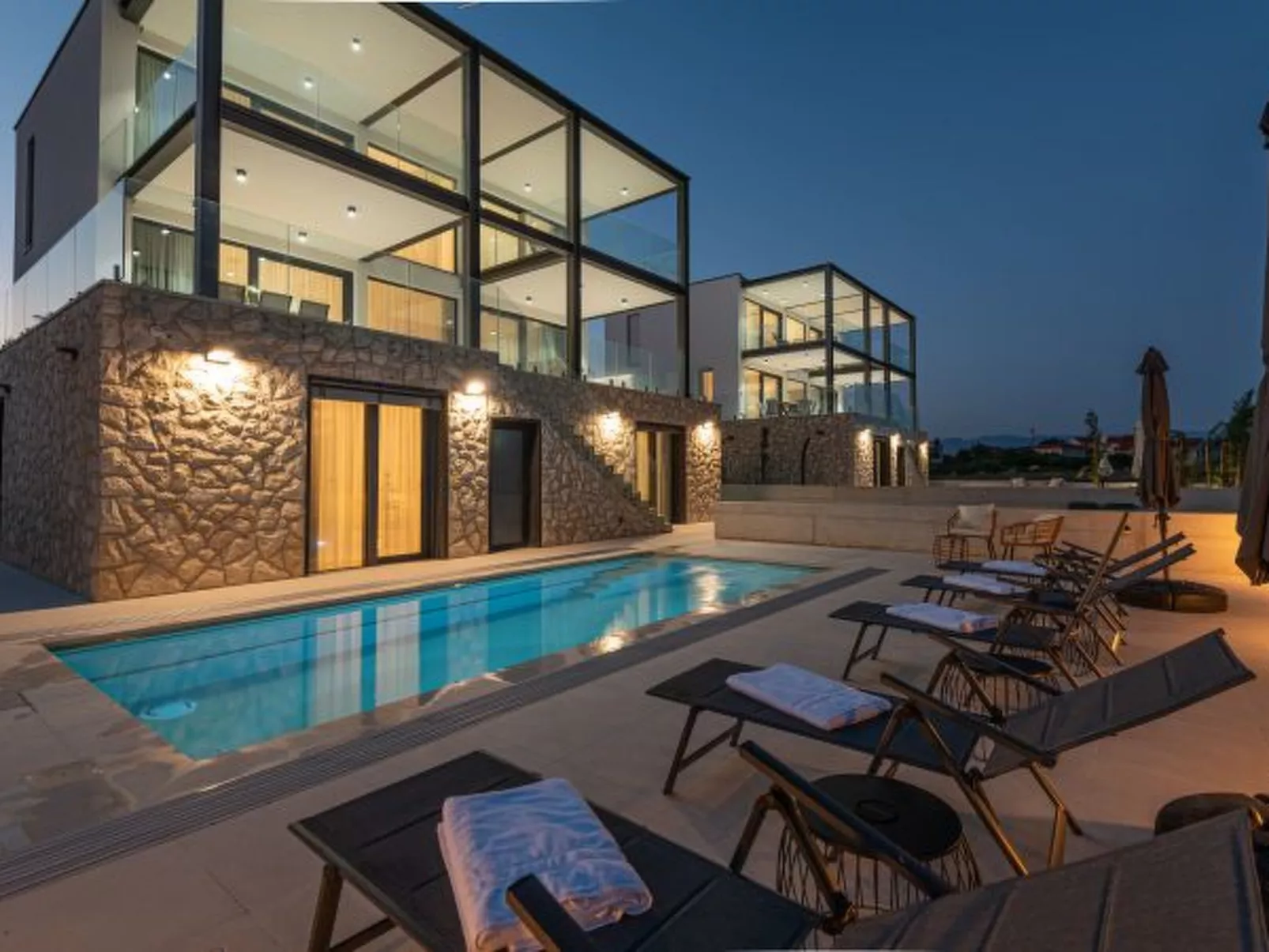 Seafront Villa Aurea with pool and seaview