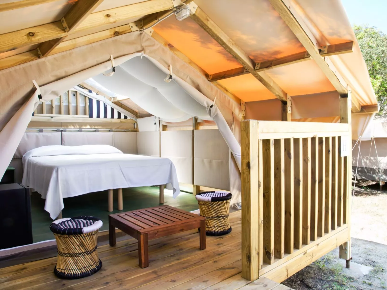 Mini-Lodge-Zelt - 2 Pers.