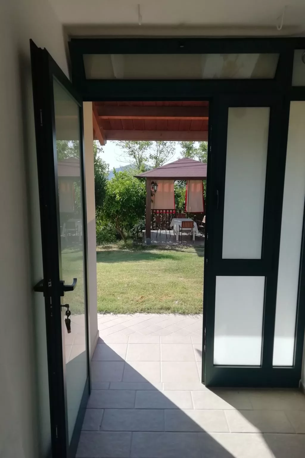 Gartenzimmer mit Alkoven