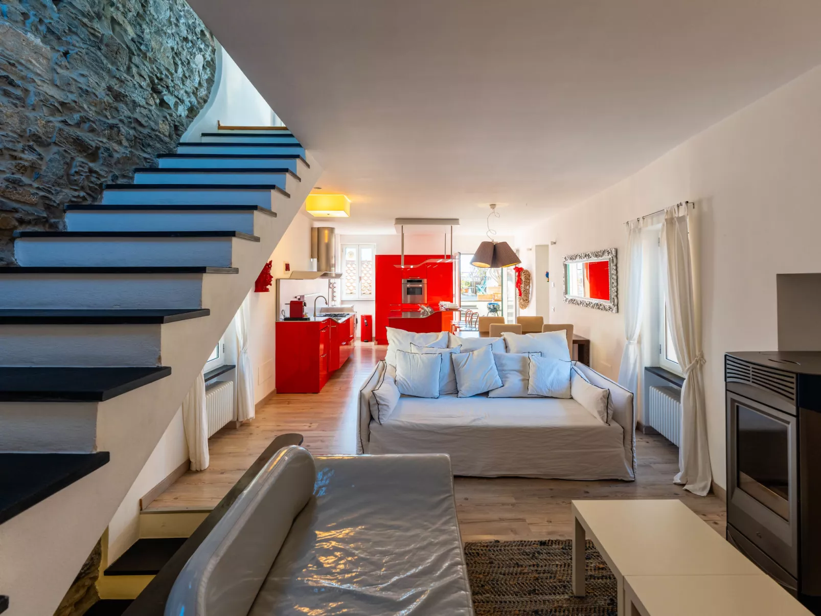 Terrazza con glicine - Dedans