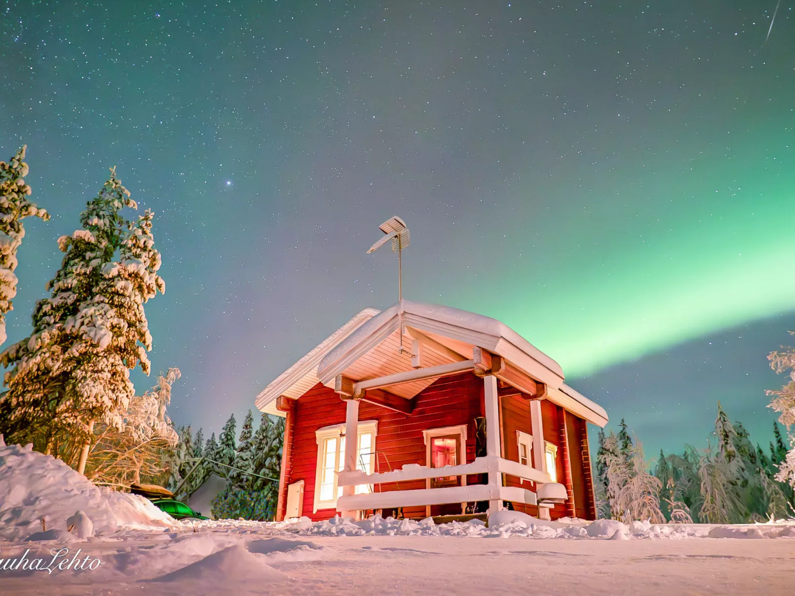 Lauhalehto - Drinnen