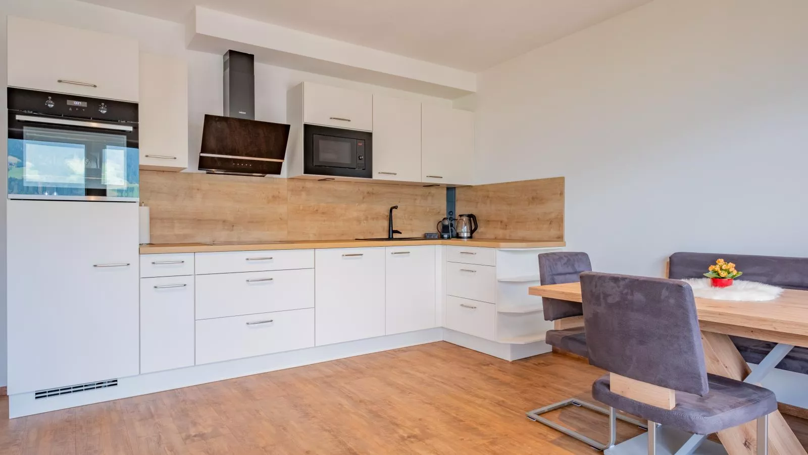 Blick ins Salzachtal-Kitchen