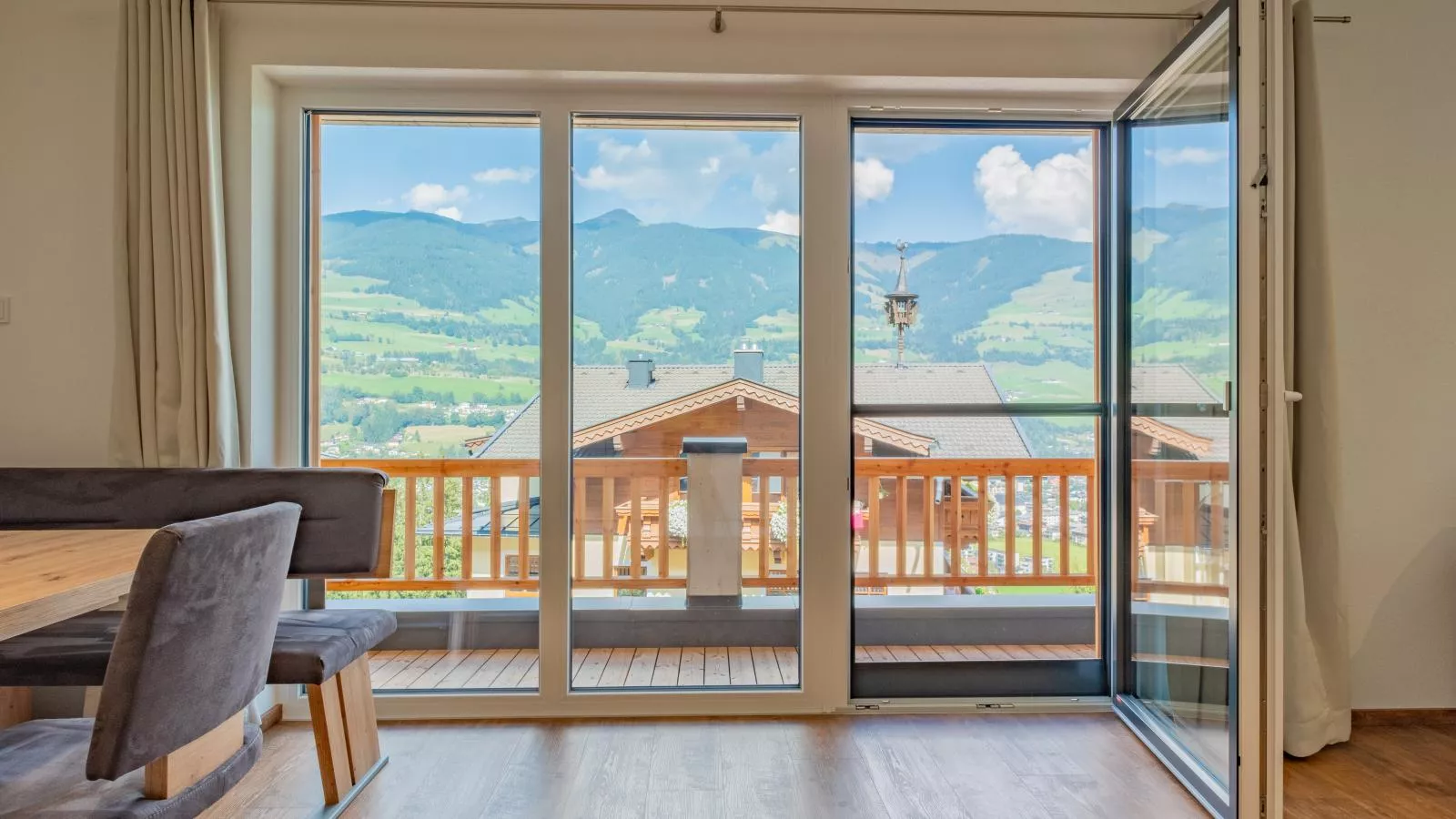 Blick ins Salzachtal-View summer
