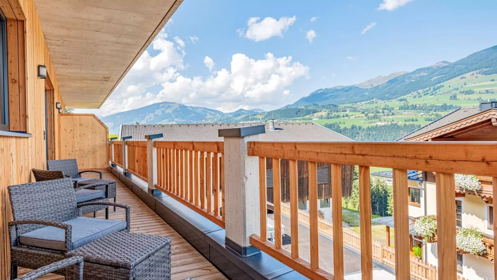 Blick ins Salzachtal-Terrace balcony