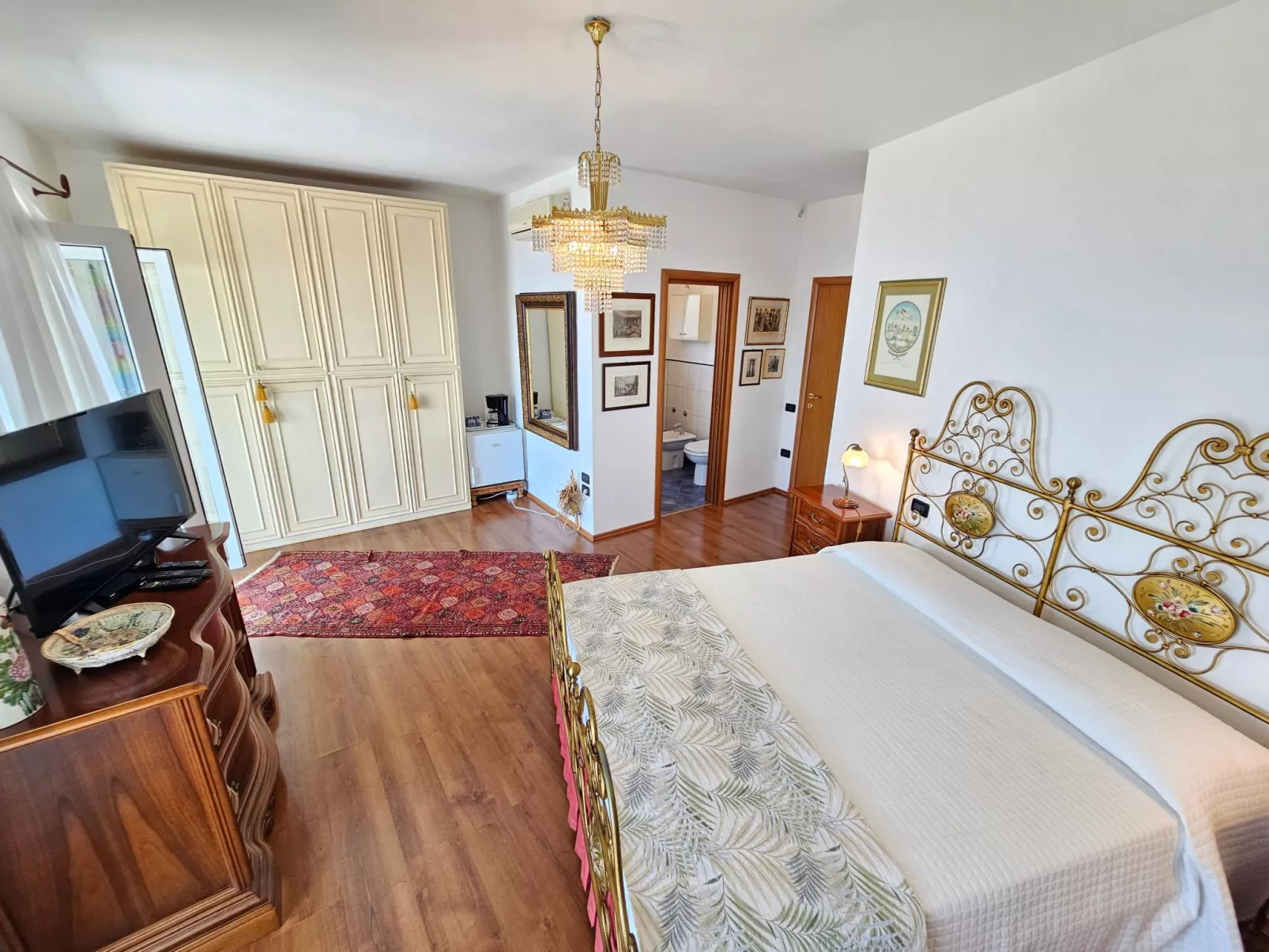 Zimmer für 2, mit Terrasse und Meerblick, ohne Küche - Drinnen