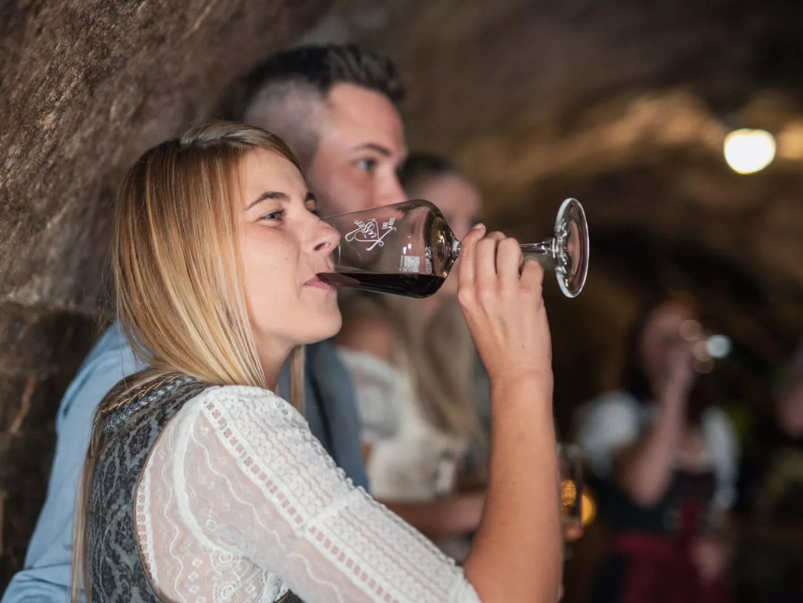 Weinfass-Suite für 2 in Grub an der March - Inside