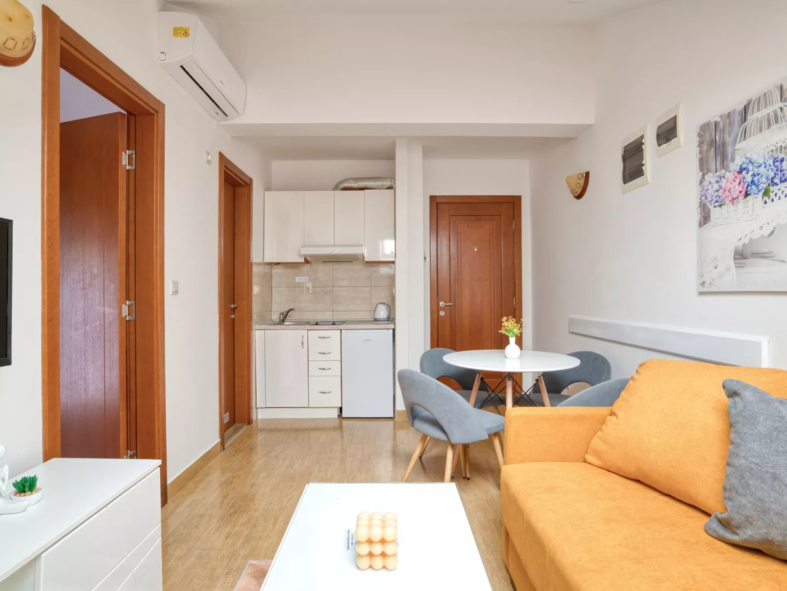 Wohnung "Clasik" mit Balkon - Inside