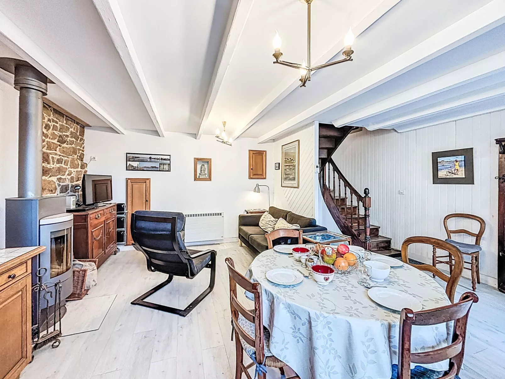 Maison de Saint-Cado - Inside