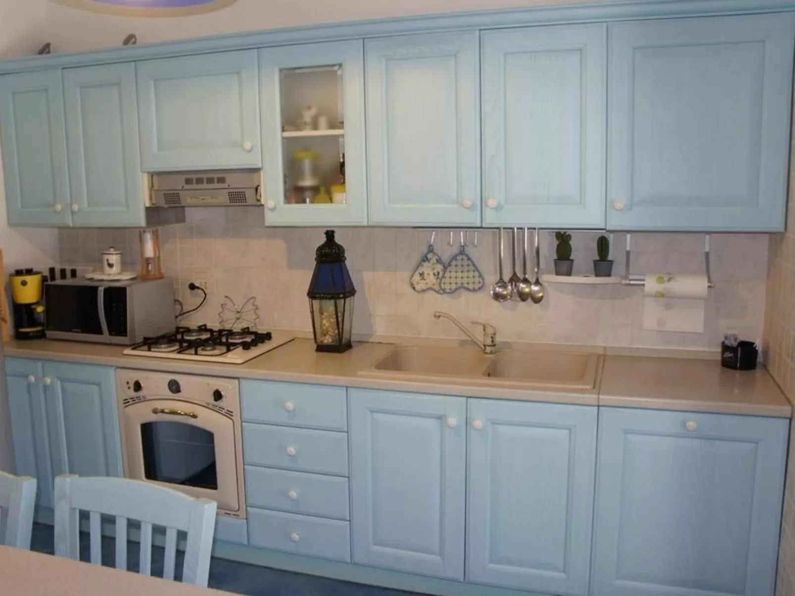 Haus in Calasetta mit Grill und Garten - Drinnen