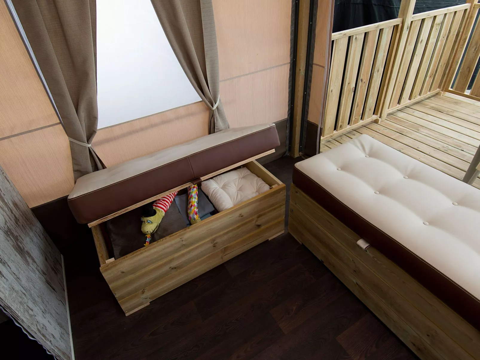 Safari-Lodge-Zelt in Castiglione della Pescaia - Inside