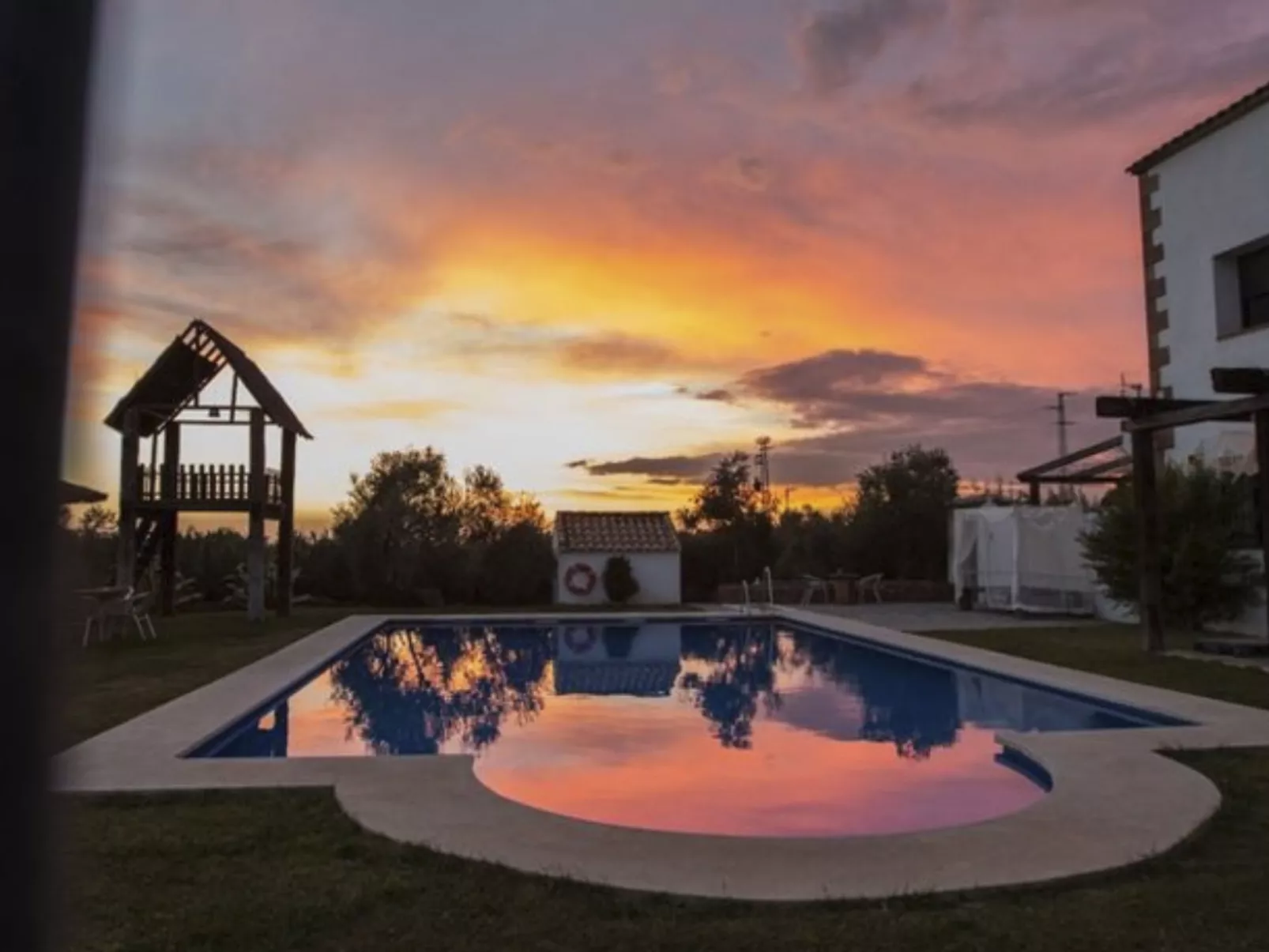 Gehobene ländliche Unterkunft Molino la Nava - Draußen