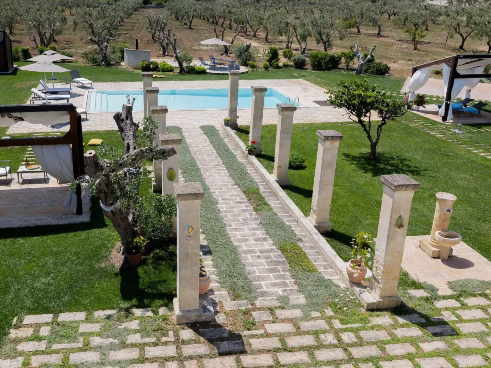 Villa mit privatem Pool im Herzen von Apulien - Dehors