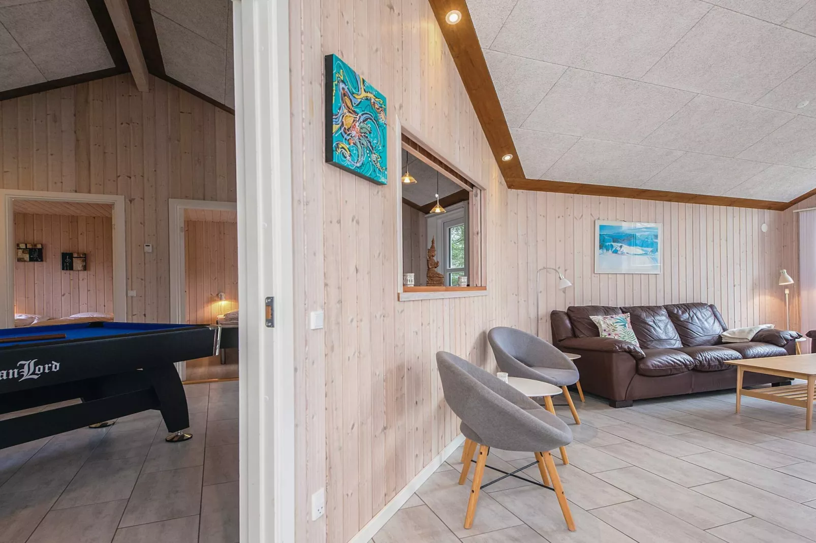 Maison de vacances pour 8 a Oksbøl - Intérieur