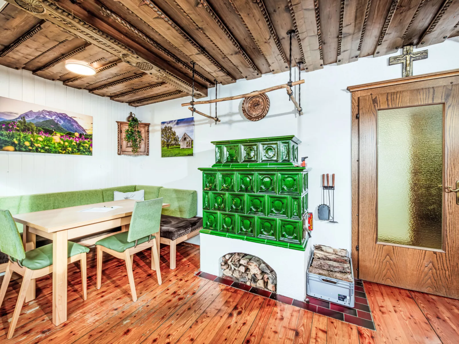 Ferienwohnung Gartenblick - Dedans