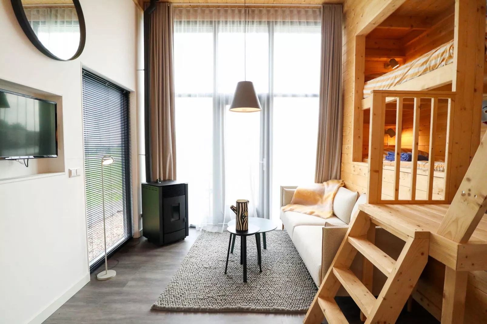 Resort Hooge Veluwe 12-Living room