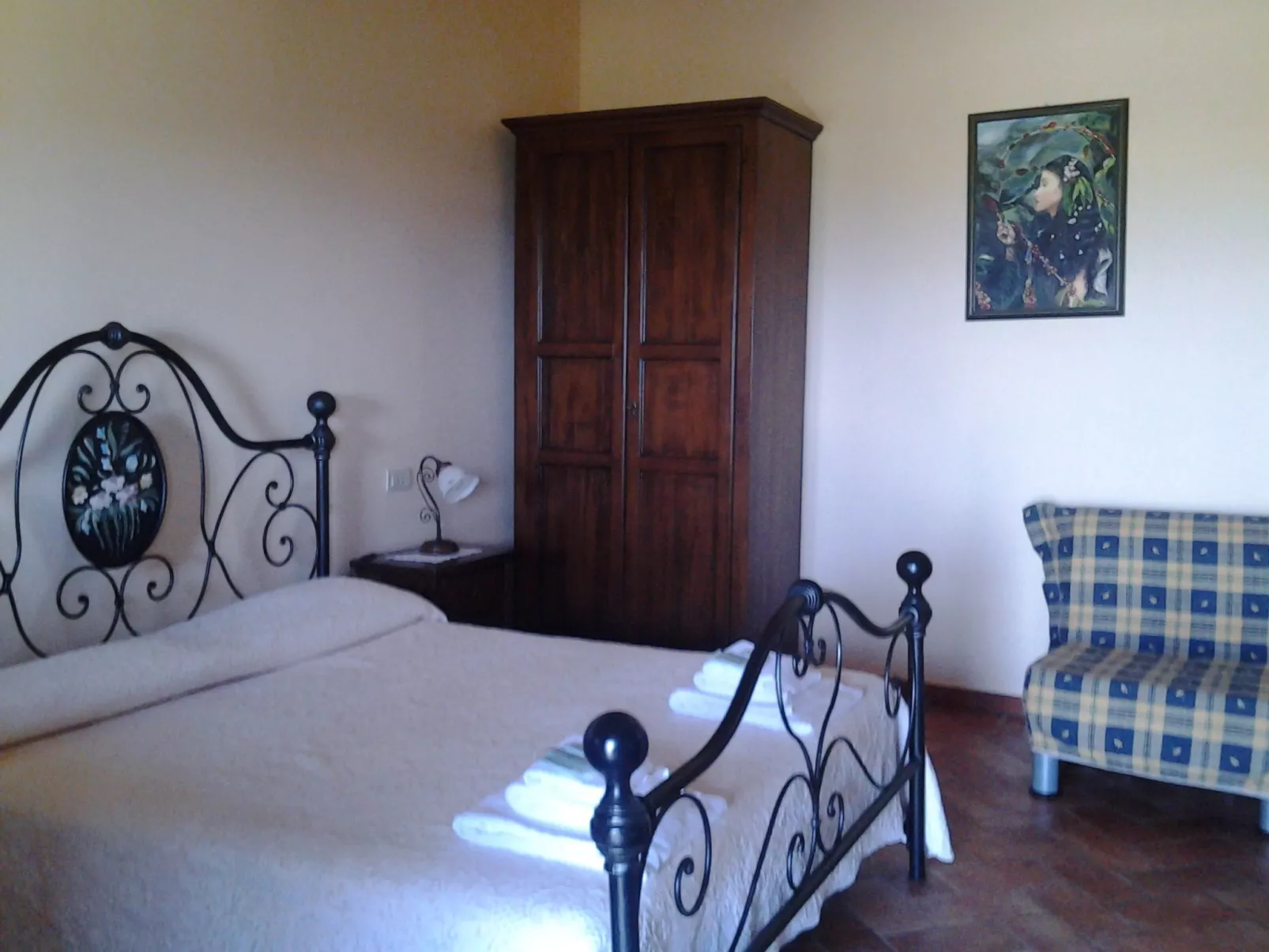 Agriturismo Poggio Pistolese - Zimmer La Ginestra - Drinnen