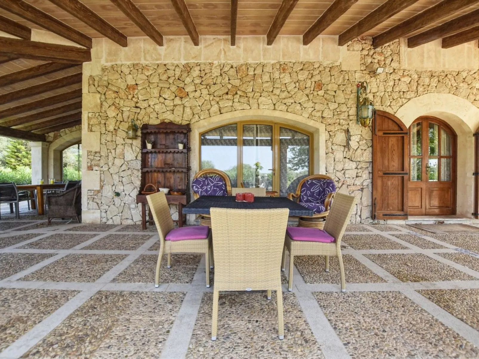 In Campos mit Privatem Pool - Draußen