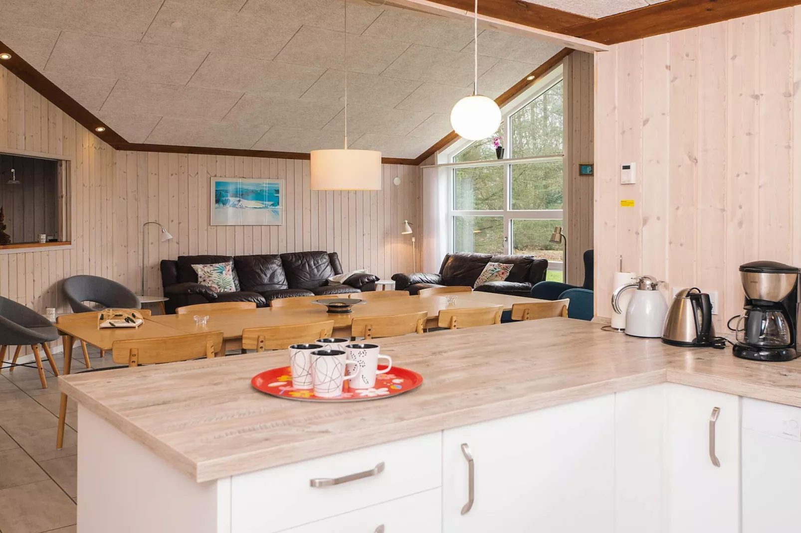 Maison de vacances pour 8 a Oksbøl - Intérieur