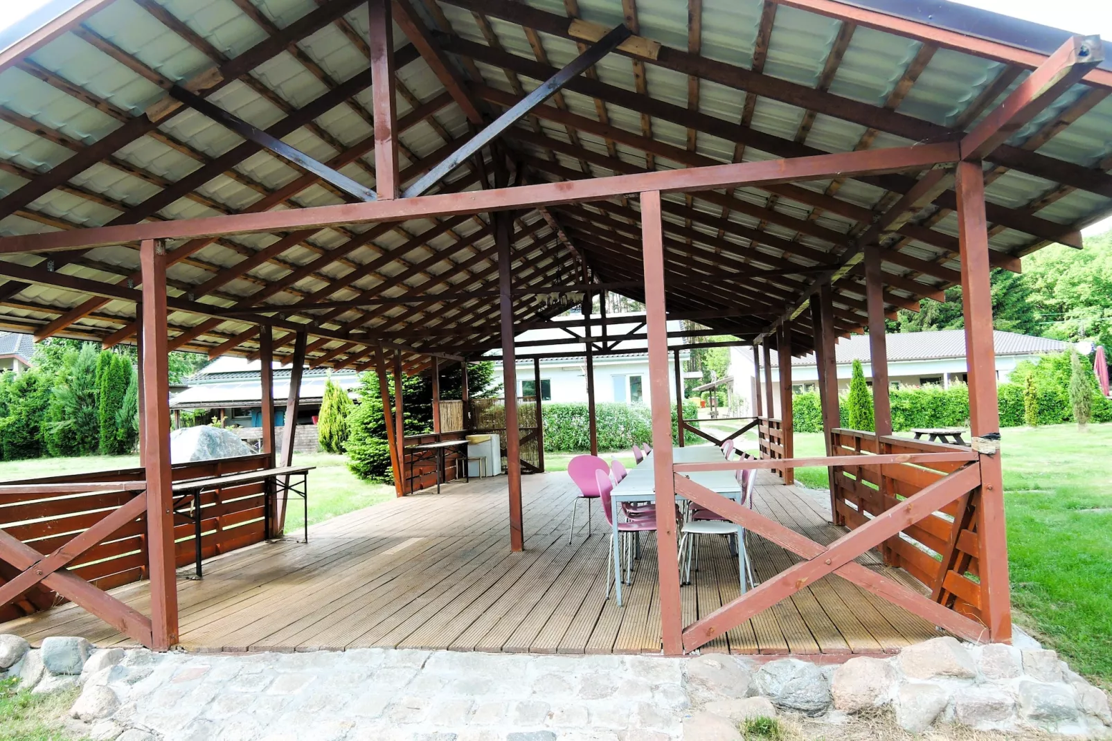 Holiday complex in Jezierzyce by Szczecin at the lake 30 qm for 4 persons Typ C Zolty - Recreation room