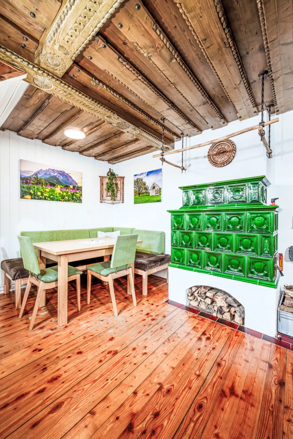 Ferienwohnung Gartenblick - Dedans