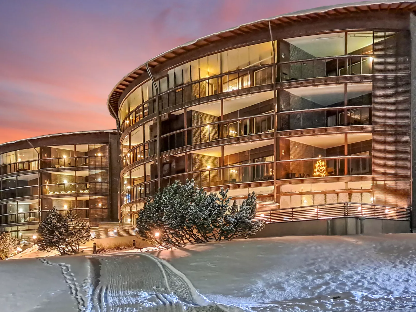 Tahko spa junior suite orange b6 - Dedans