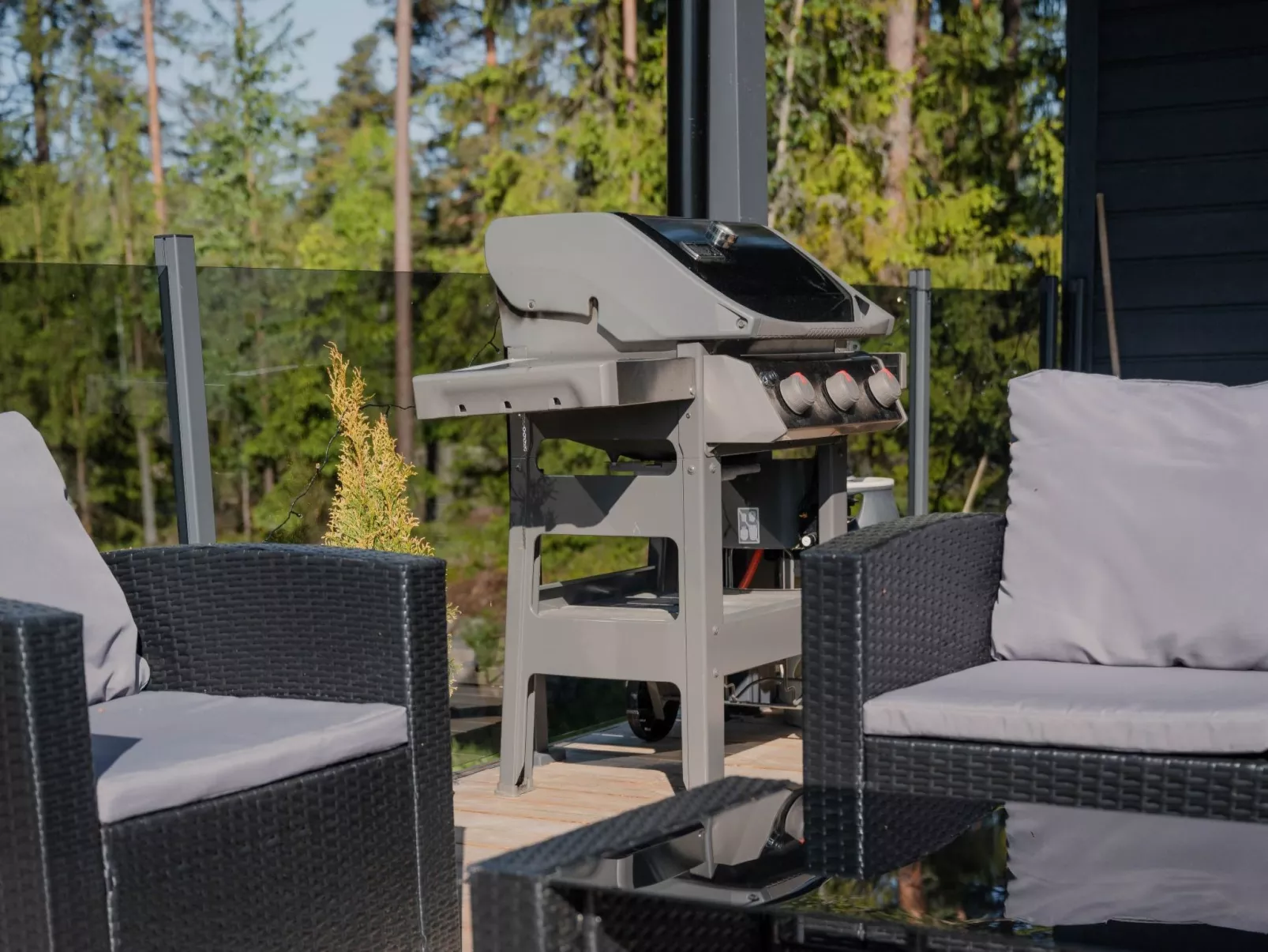 Sjöboda hill - Drinnen