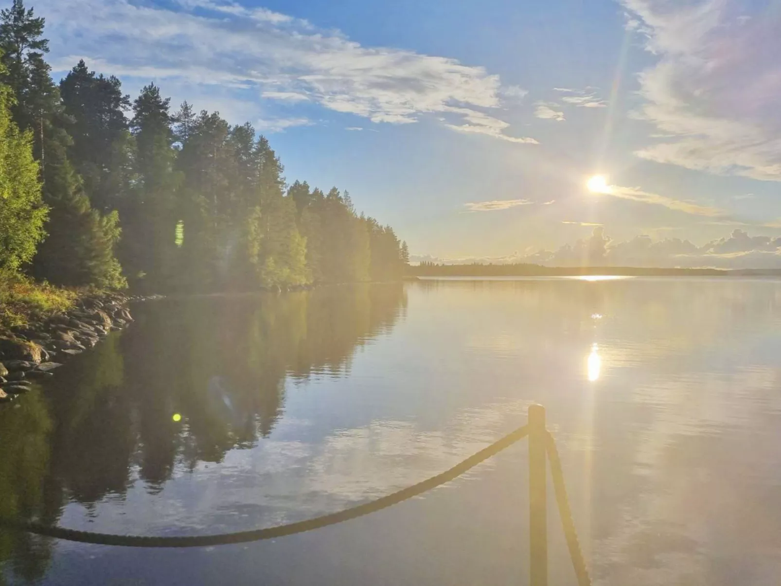 Nuottakota - Drinnen