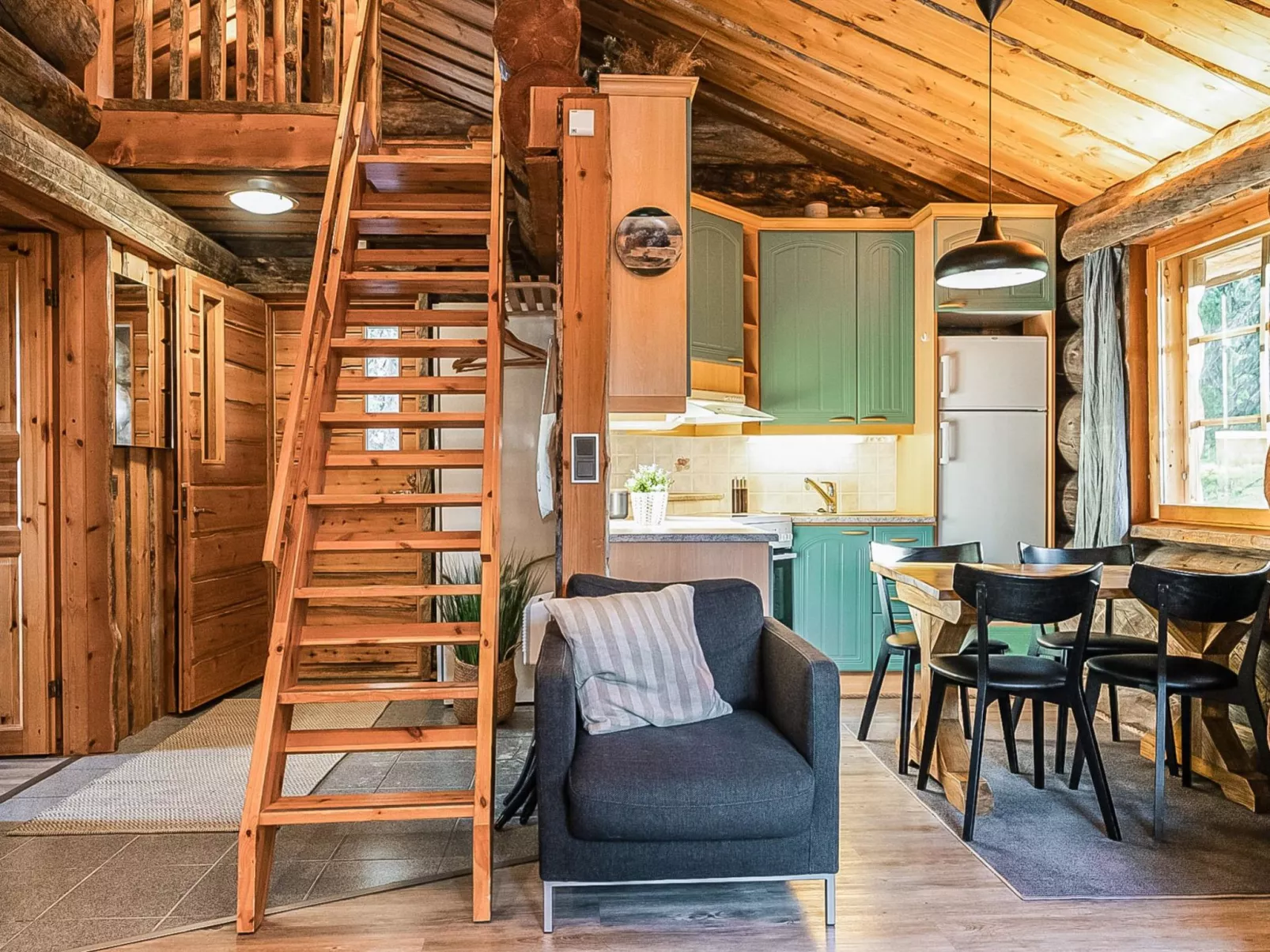 Rukan pilvimaja - Inside