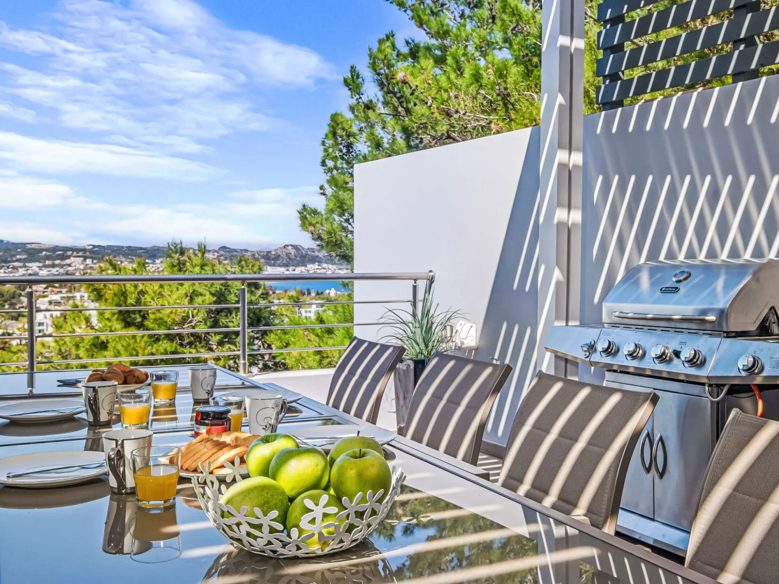 Villa Articiano mit Whirlpool und herrlicher Aussicht - Draußen