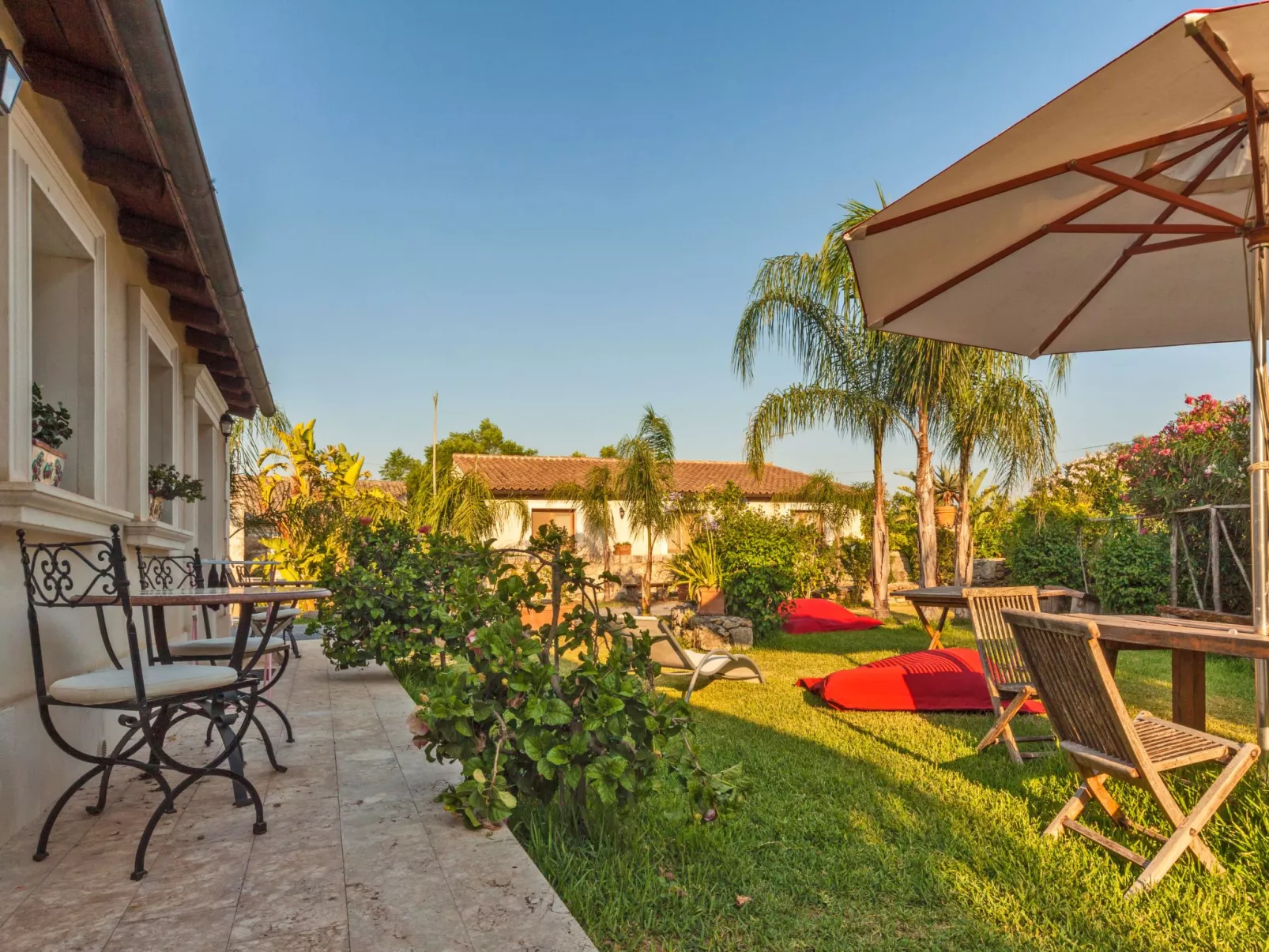 Villa dei Papiri - Exklusives Zimmer mit möbliertem Garten - Dehors