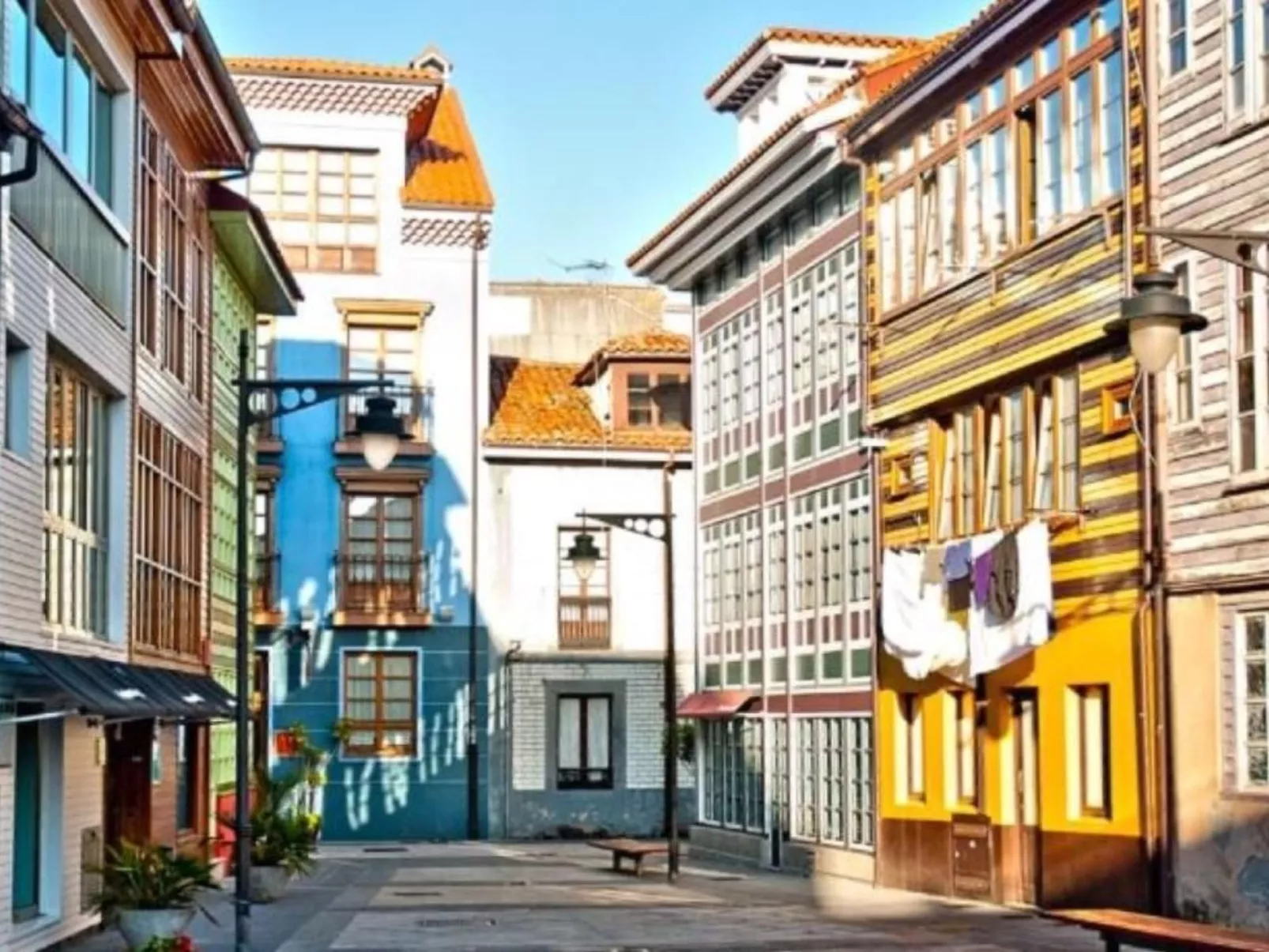 Mit Aussicht in Luanco - Draußen