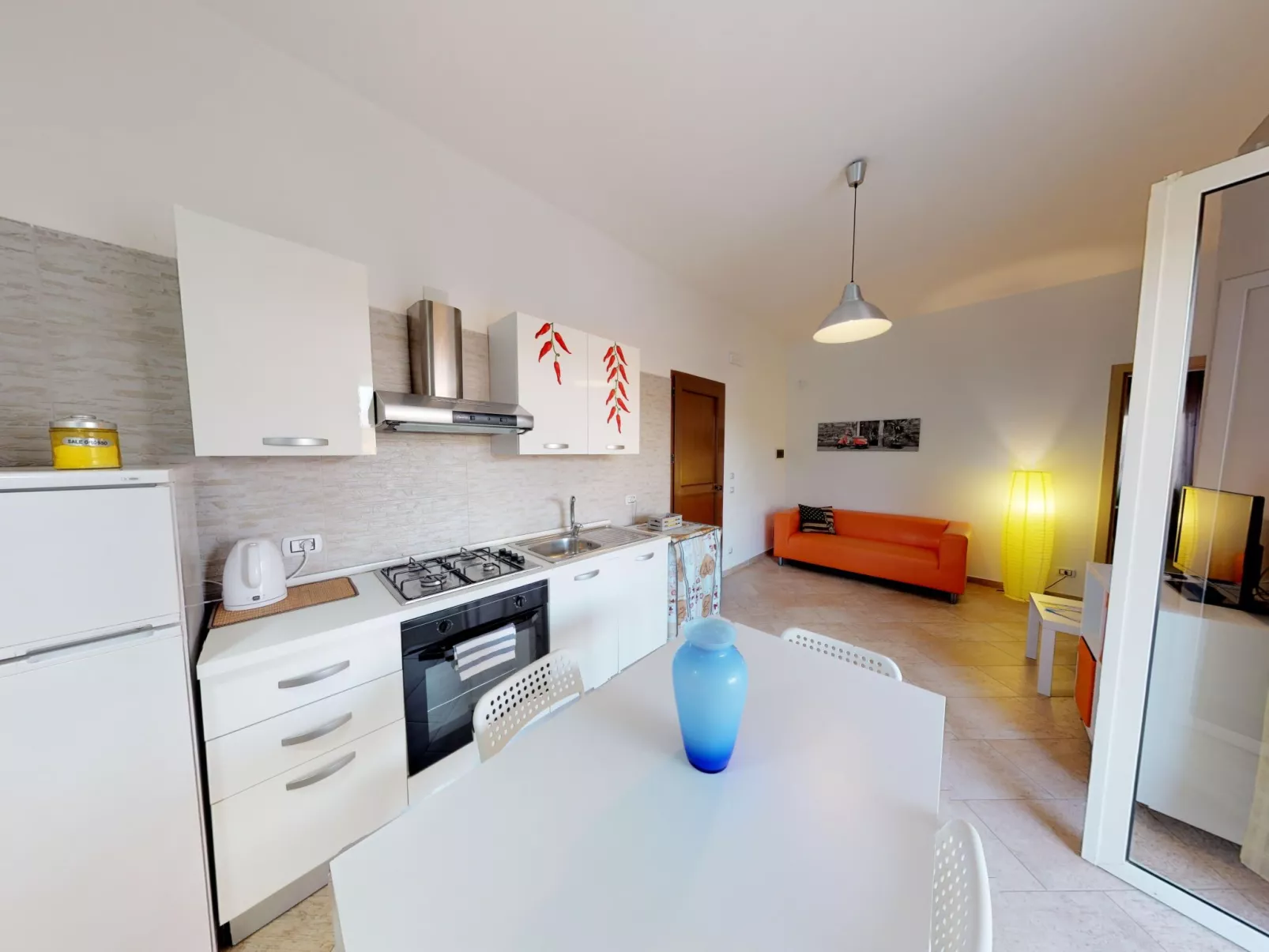 Große Wohnung in Balestrate mit Grill und Garten - Dedans