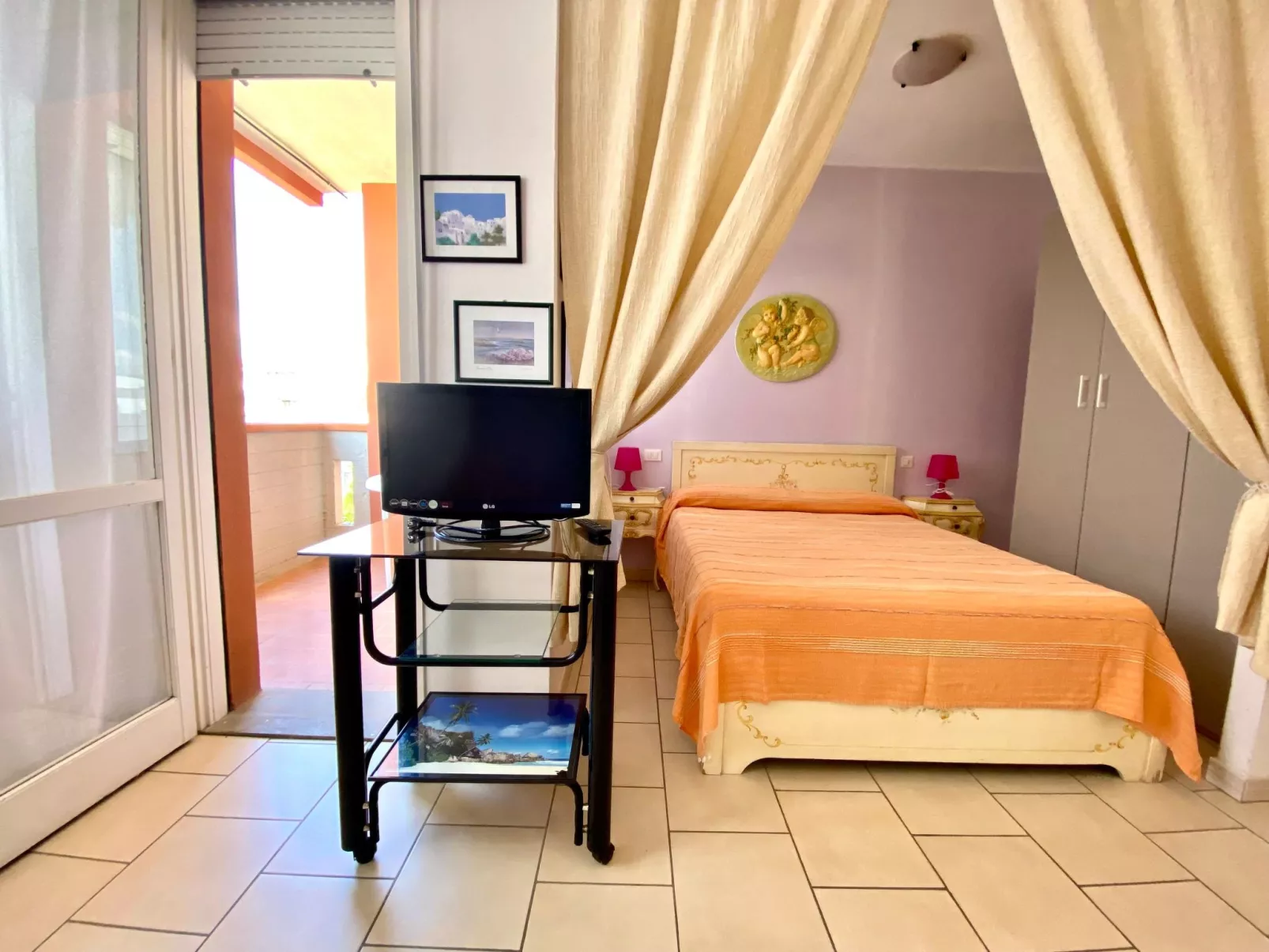 Attraktives Studio in Strandnähe, Klima - Drinnen