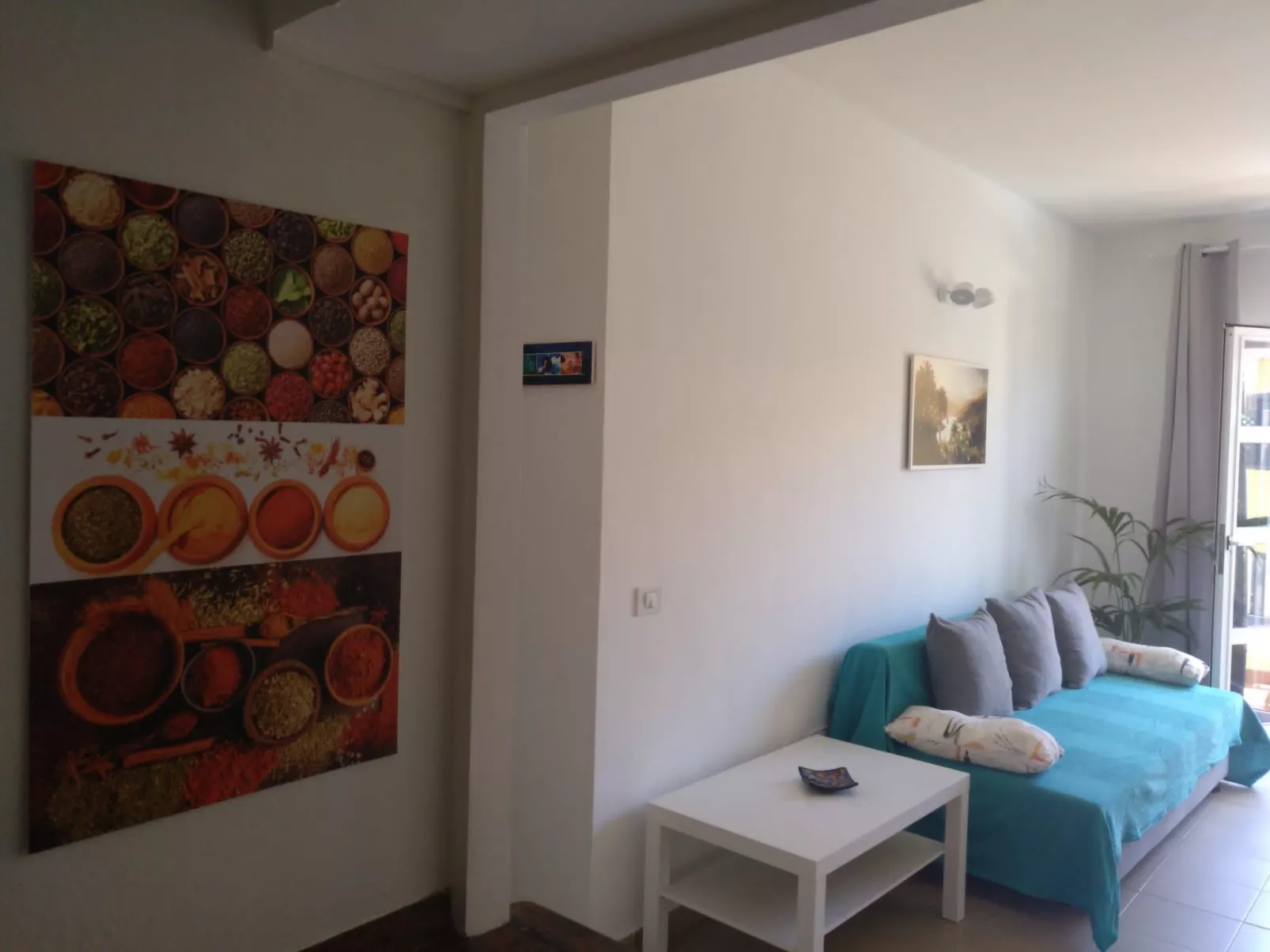 Große Wohnung in Playa De La Calera mit Schönem Balkon - Drinnen