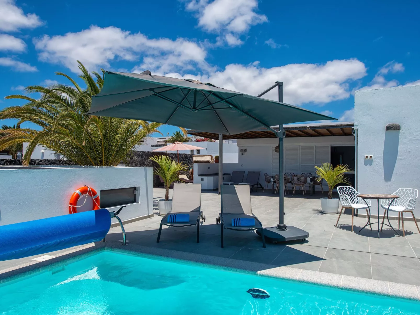 Mit Whirlpool - Draußen