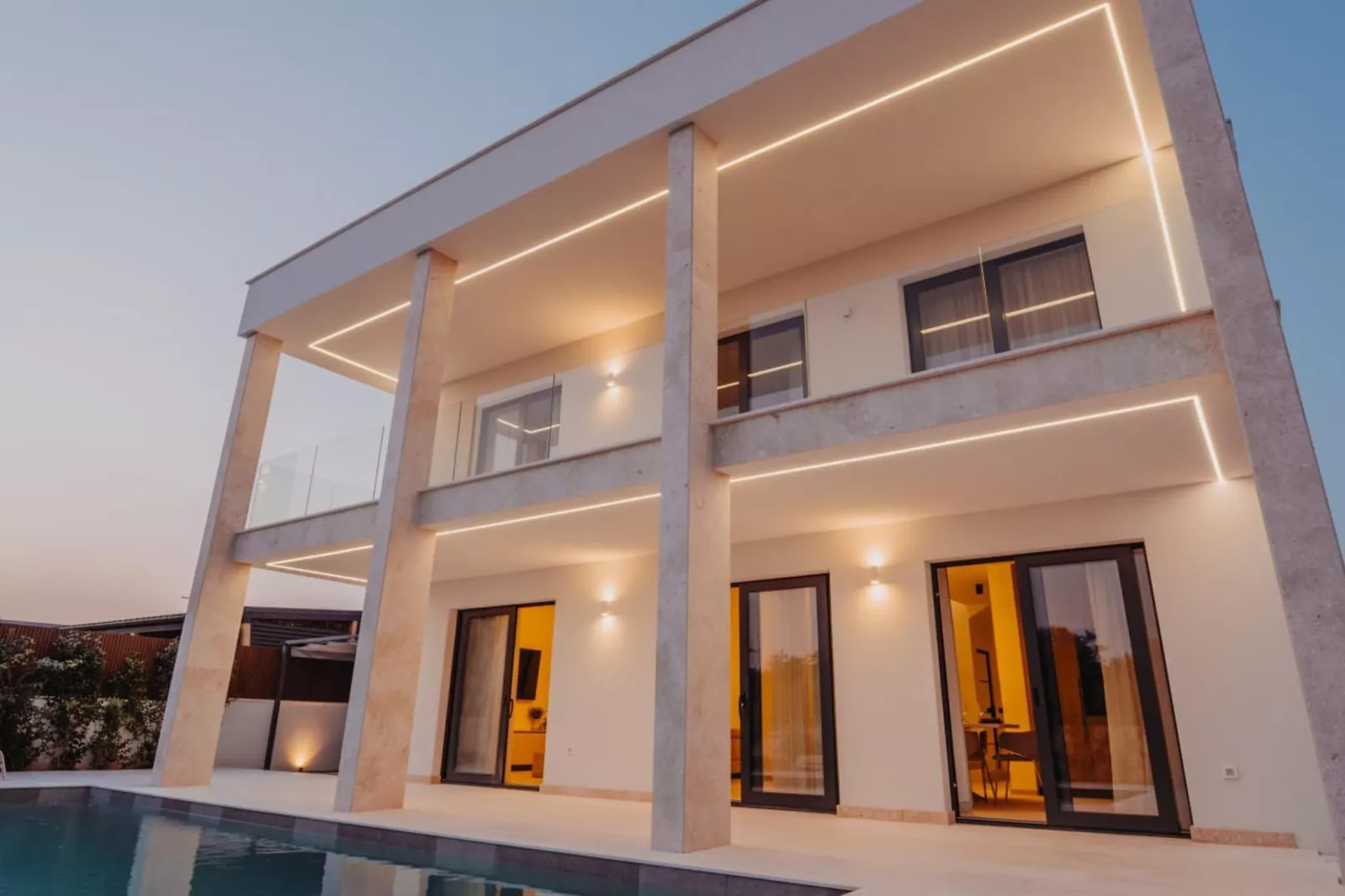 Seaview Villa Turnea - Außenbereich Sommer