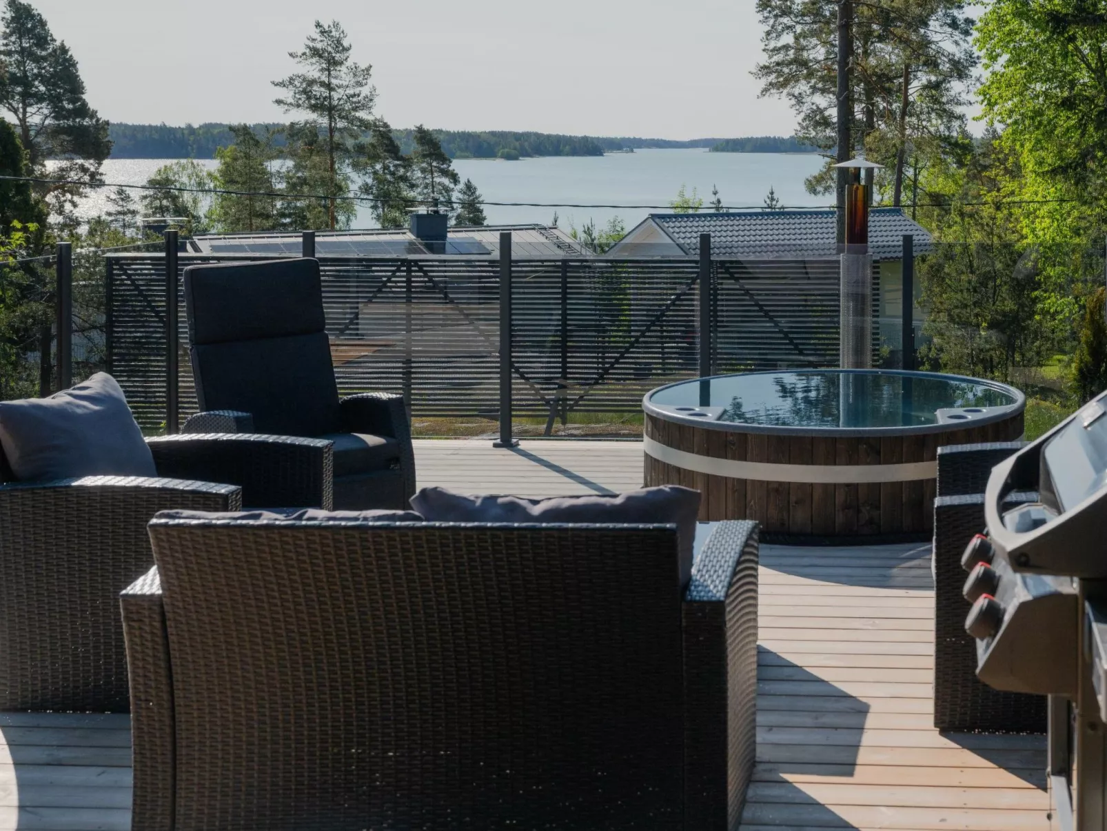 Sjöboda hill - Drinnen