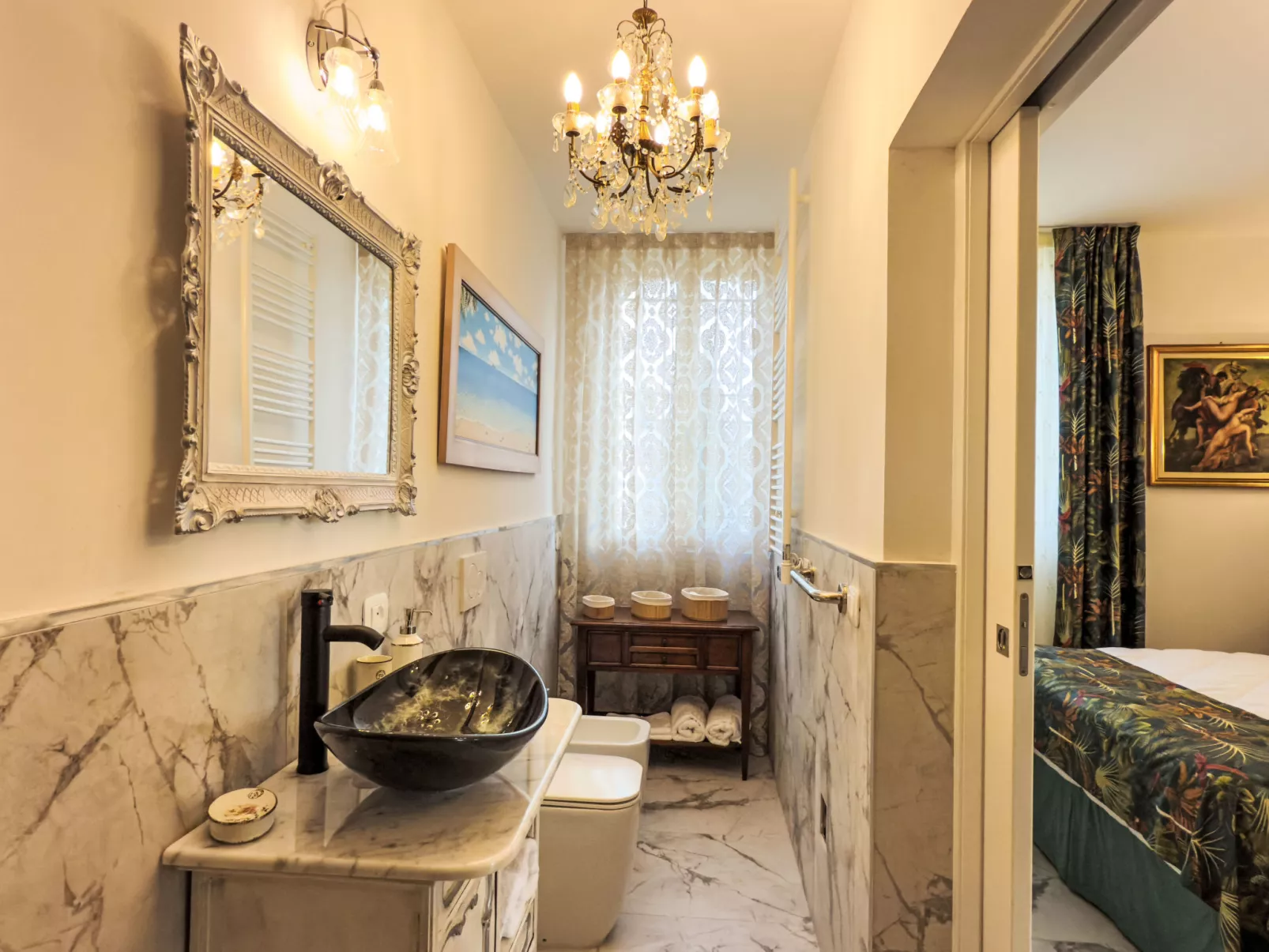 Tenuta "Villa Dalla Benetta" Pool - Wassermassage - Drinnen