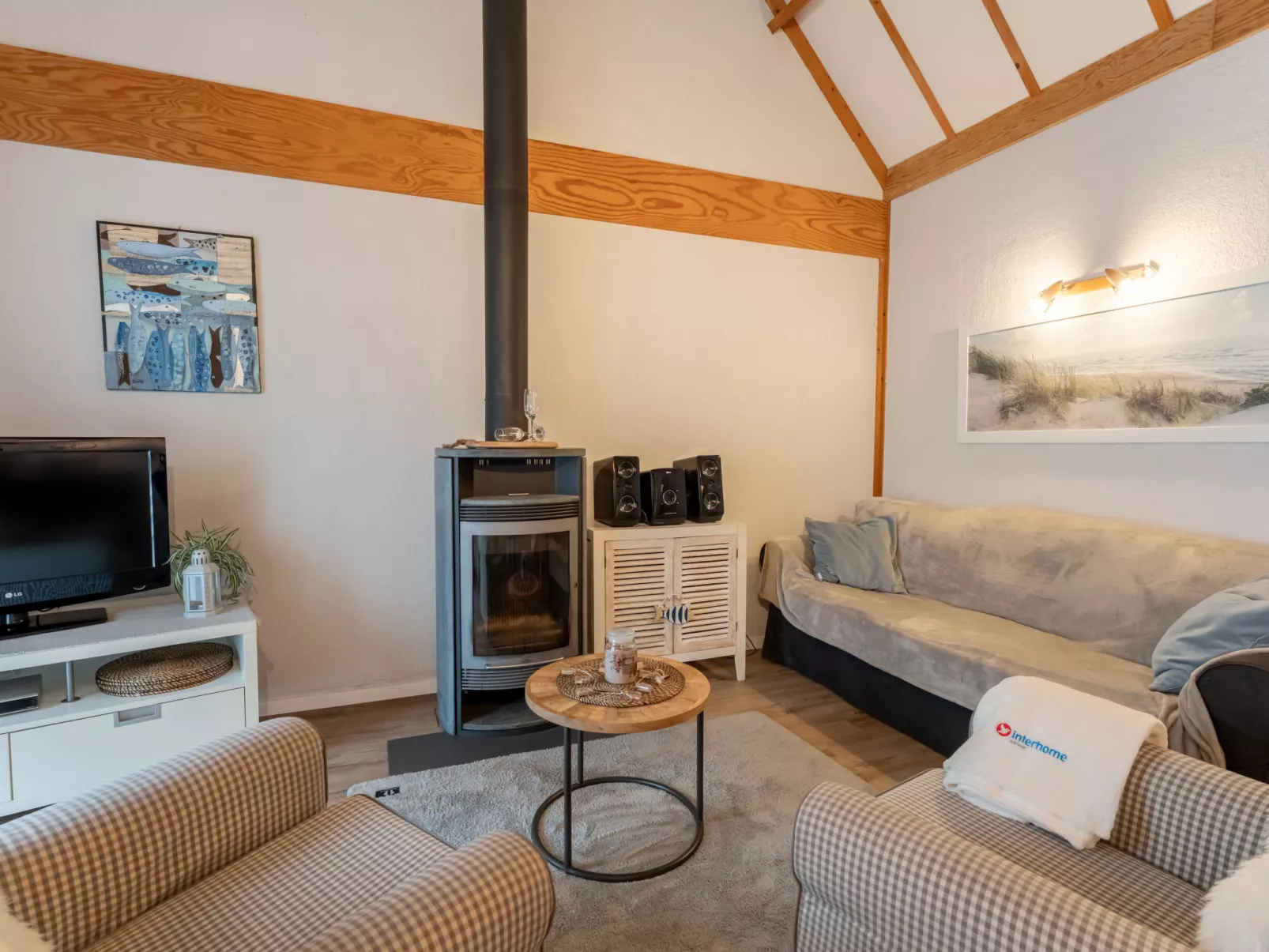 Strandhuis with parking - Drinnen