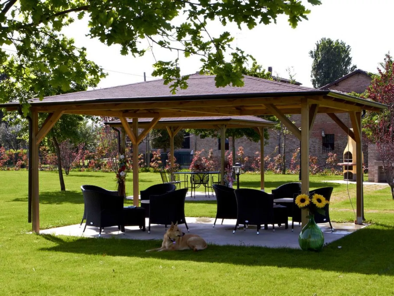 Wohnung "Veronica" auf einem Bauernhof - Draußen