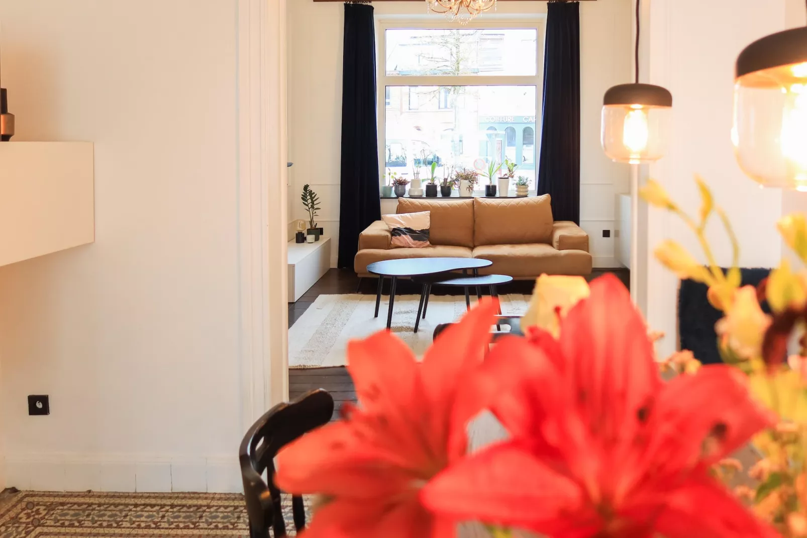 Cosy Courtyard House Hasselt - Wohnzimmer