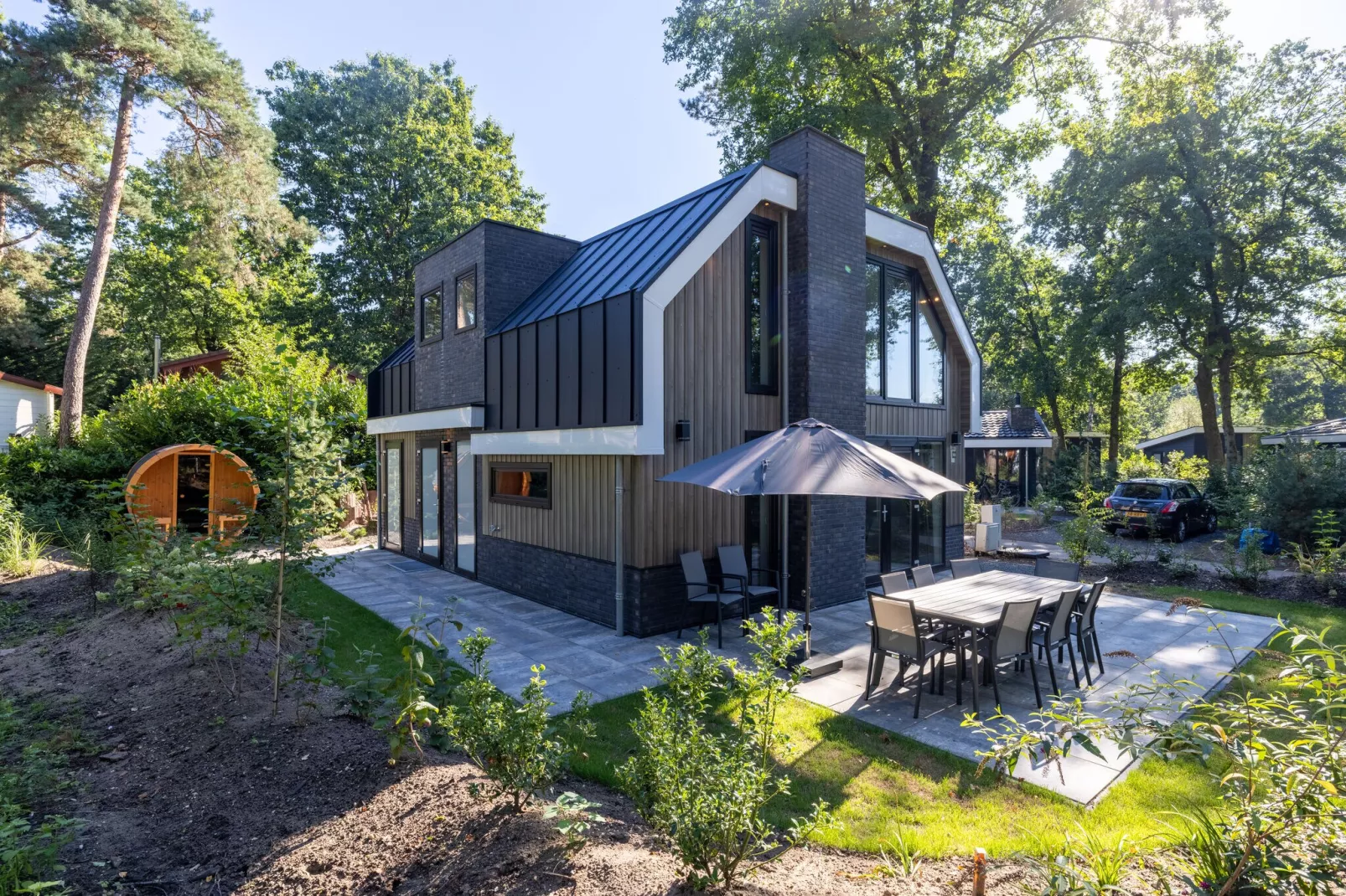 Vakantiepark De Rimboe & De Woeste Hoogte 38-Jardin d'été