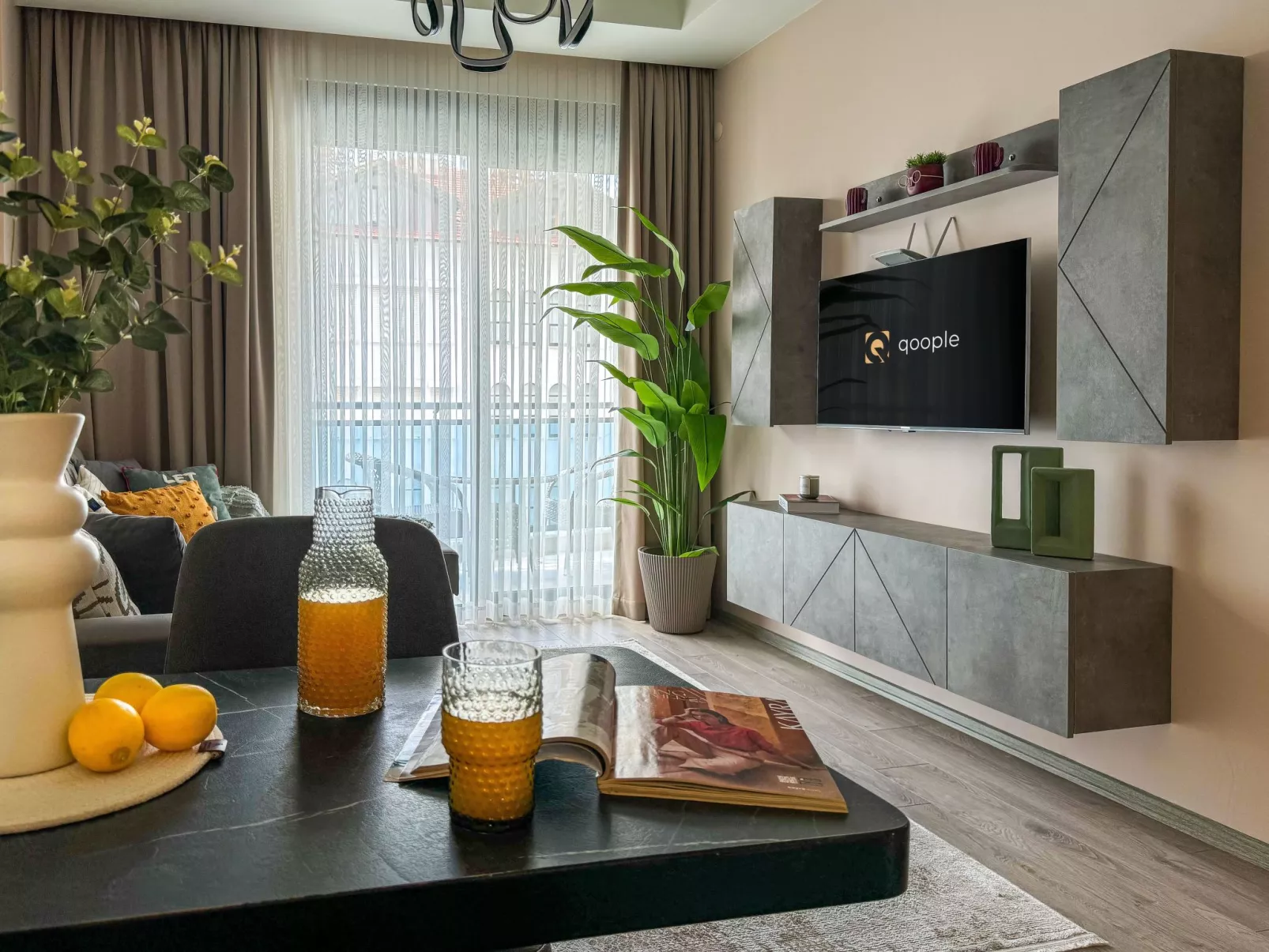 Qoople Aria-32 neue Wohnung im Stadtzentrum - Dedans